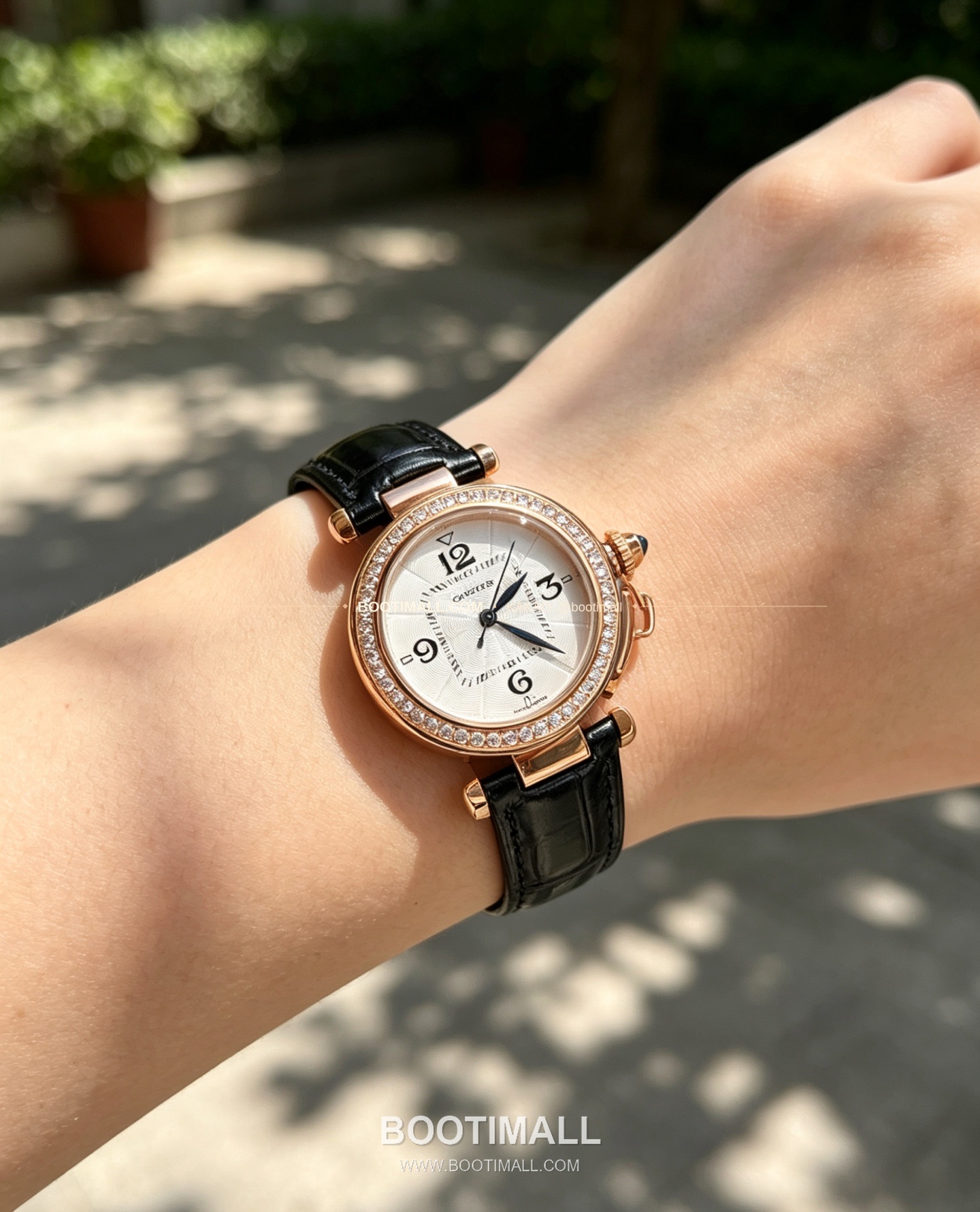 까르띠에 파샤 드 까르띠에 스틸 블루핸즈 쿼츠 Cartier Pasha de Cartier Steel Blue Hands Quartz 35mm 6