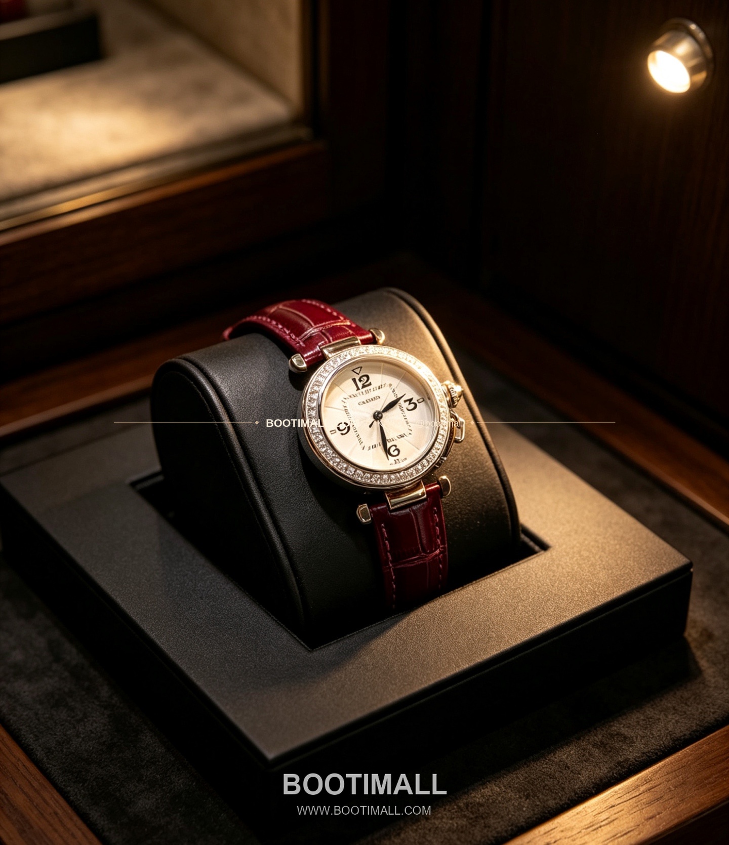 까르띠에 파샤 드 까르띠에 스틸 블루핸즈 쿼츠 Cartier Pasha de Cartier Steel Blue Hands Quartz 35mm 5