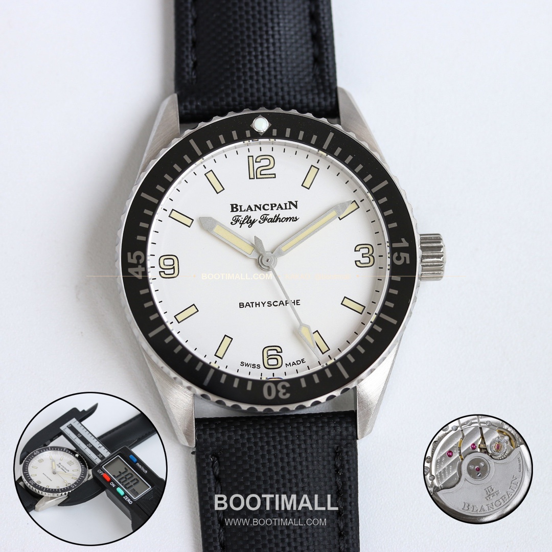 블랑팡 피프티패덤즈 바티스카프 세라믹 오토매틱 Blancpain Fifty Fathoms Bathyscaphe Ceramic Automatic 5100-1130 38mm 1