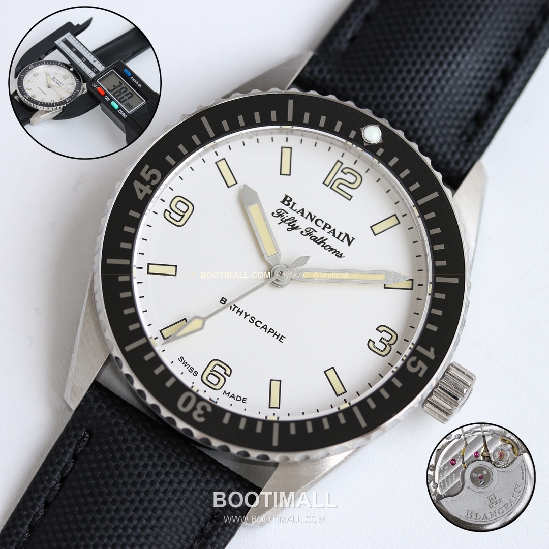 블랑팡 피프티패덤즈 바티스카프 세라믹 오토매틱 Blancpain Fifty Fathoms Bathyscaphe Ceramic Automatic 5100-1130 38mm 5