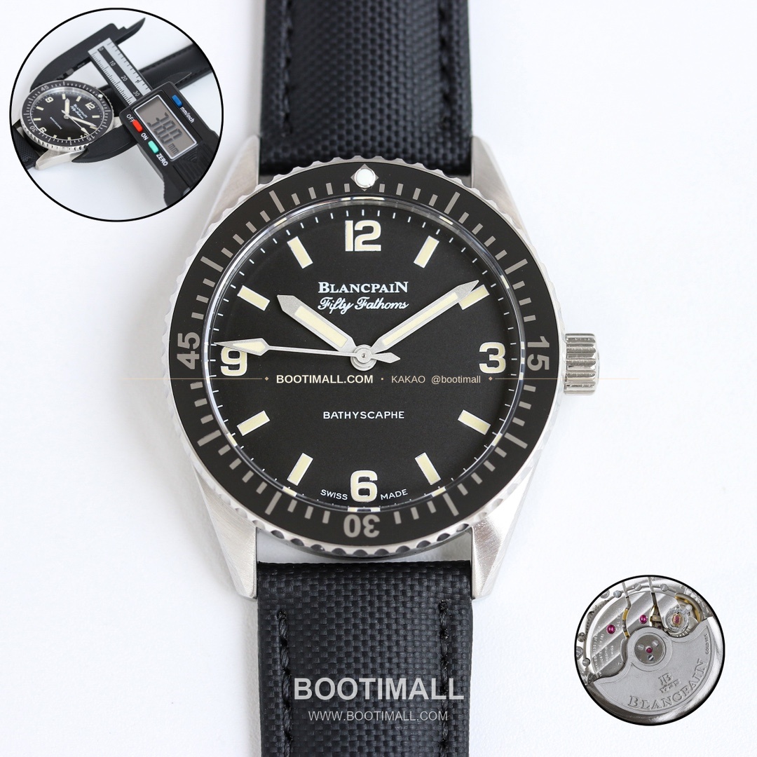 블랑팡 피프티패덤즈 바티스카프 세라믹 오토매틱 Blancpain Fifty Fathoms Bathyscaphe Ceramic Automatic 5100-1130 38mm 1