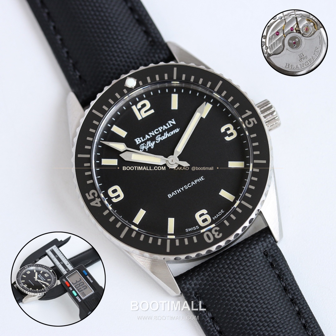블랑팡 피프티패덤즈 바티스카프 세라믹 오토매틱 Blancpain Fifty Fathoms Bathyscaphe Ceramic Automatic 5100-1130 38mm 2