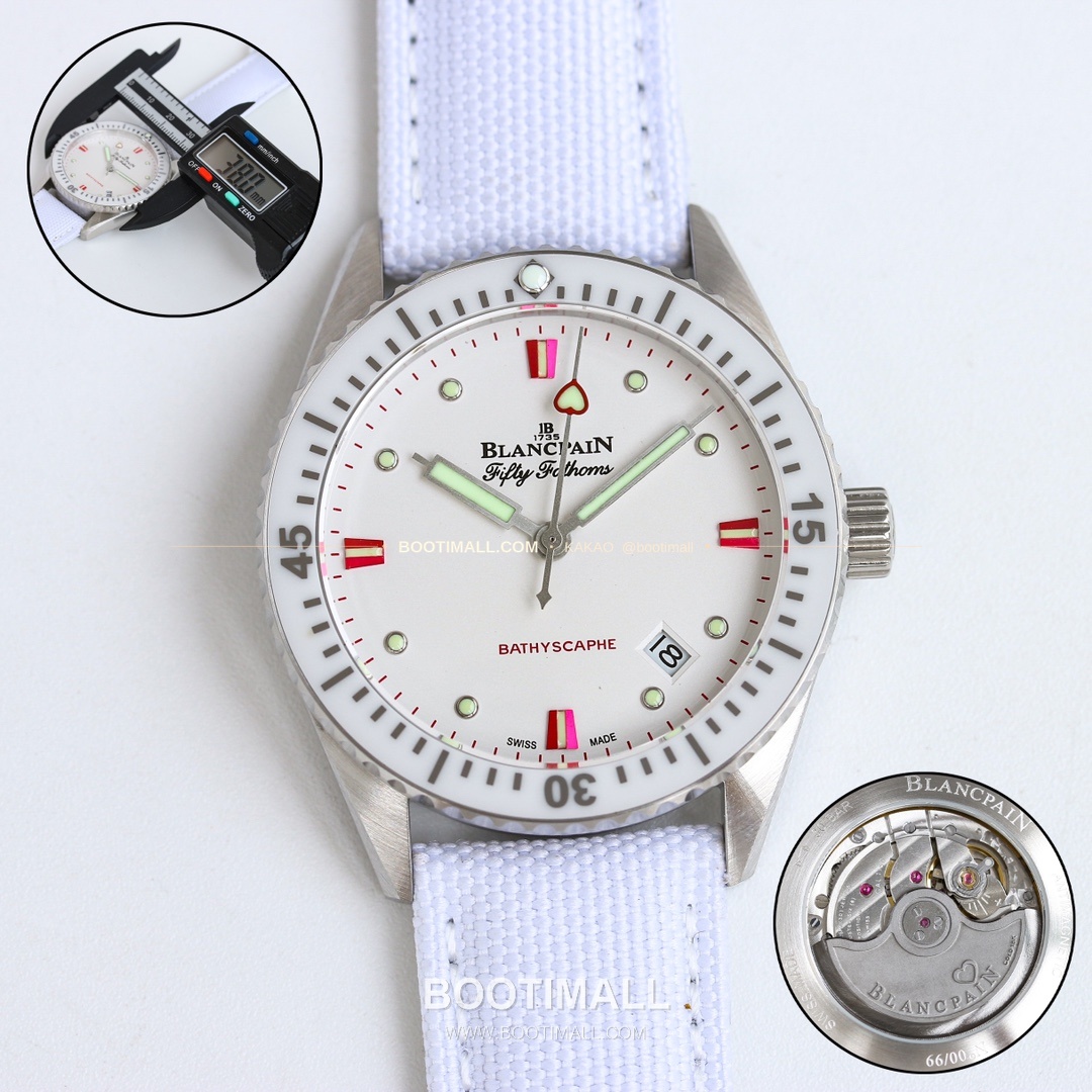 블랑팡 피프티패덤즈 바티스카프 세라믹 오토매틱 Blancpain Fifty Fathoms Bathyscaphe Ceramic Automatic 5100-1130 38mm 1