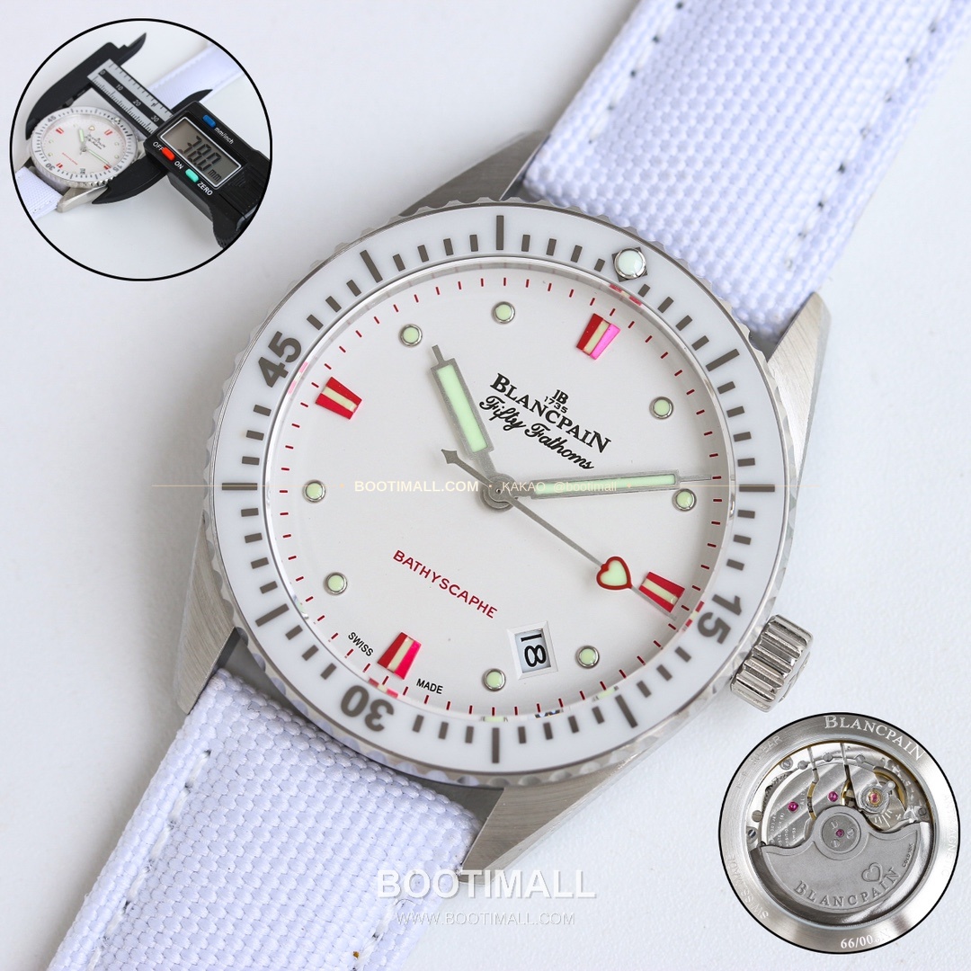 블랑팡 피프티패덤즈 바티스카프 세라믹 오토매틱 Blancpain Fifty Fathoms Bathyscaphe Ceramic Automatic 5100-1130 38mm 3
