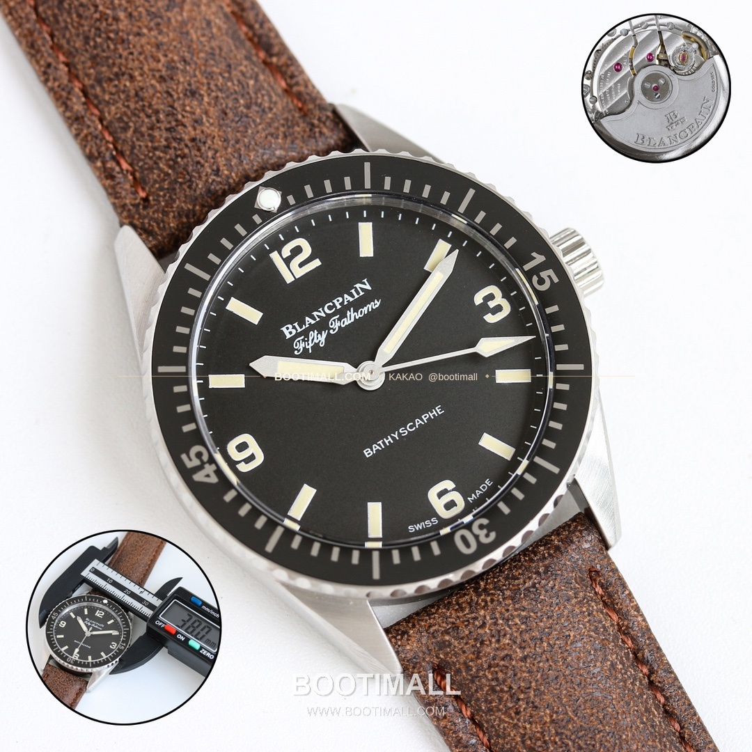 블랑팡 피프티패덤즈 바티스카프 세라믹 오토매틱 Blancpain Fifty Fathoms Bathyscaphe Ceramic Automatic 5100-1130 38mm 1