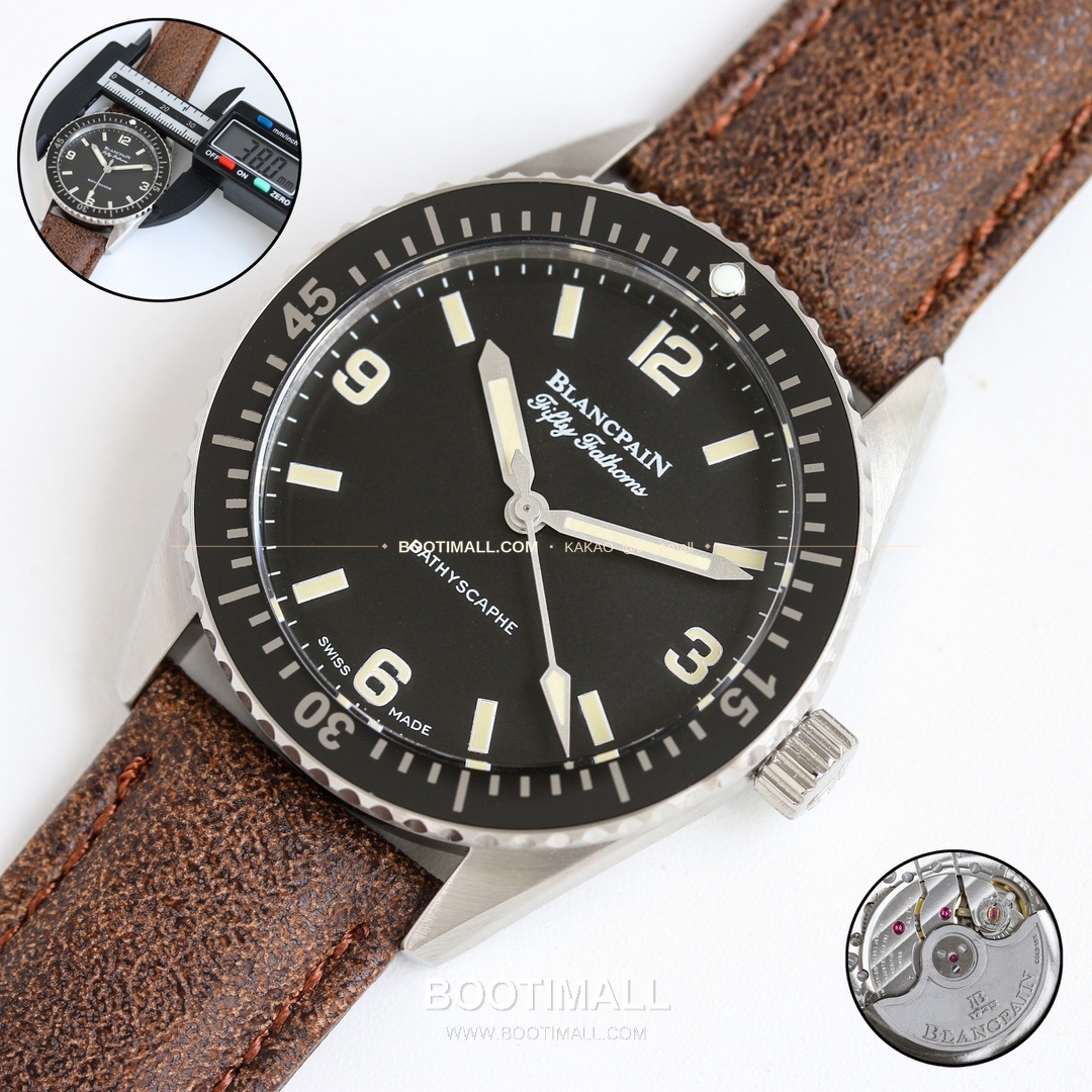 블랑팡 피프티패덤즈 바티스카프 세라믹 오토매틱 Blancpain Fifty Fathoms Bathyscaphe Ceramic Automatic 5100-1130 38mm 3