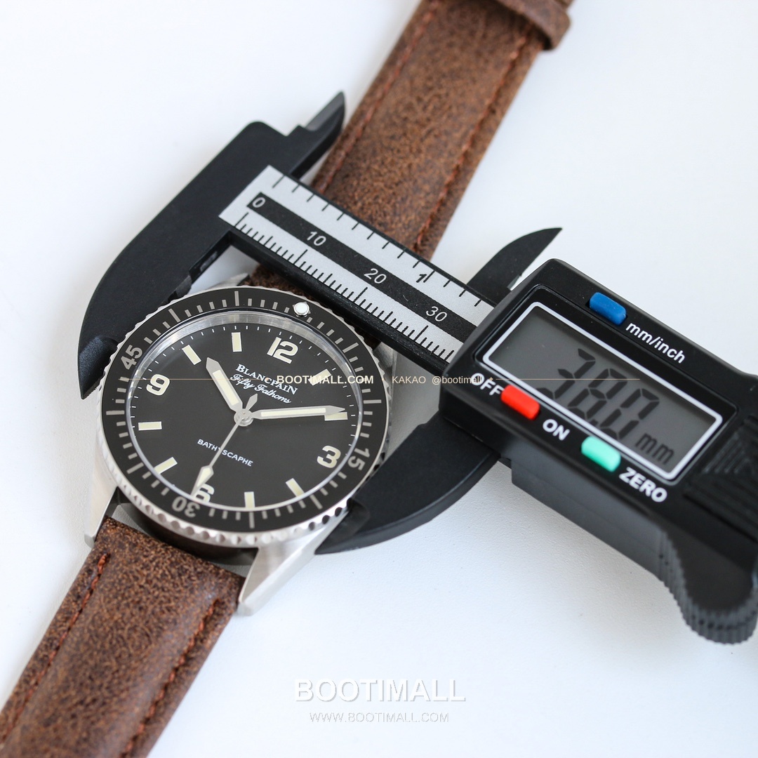 블랑팡 피프티패덤즈 바티스카프 세라믹 오토매틱 Blancpain Fifty Fathoms Bathyscaphe Ceramic Automatic 5100-1130 38mm 9