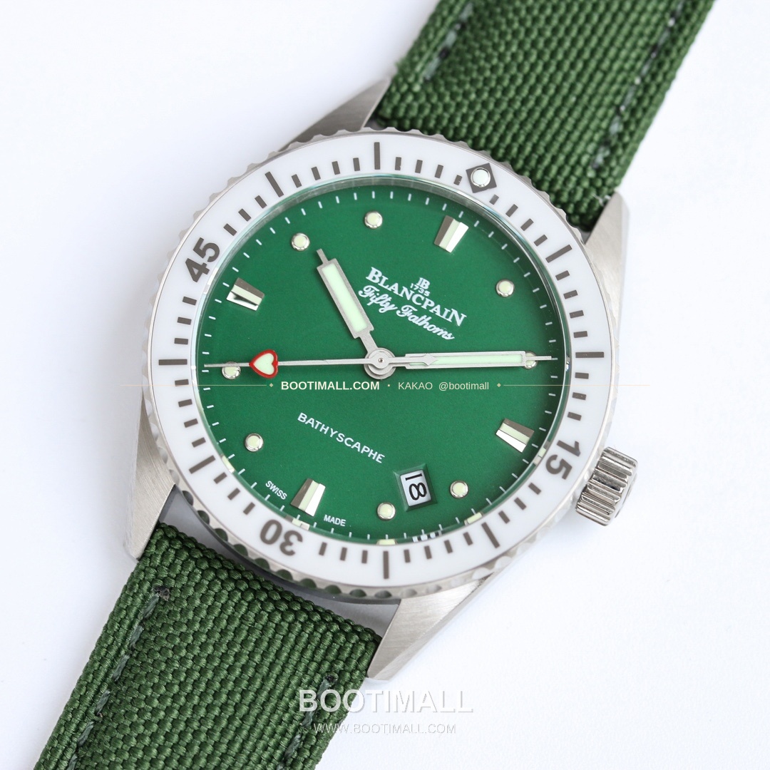 블랑팡 피프티패덤즈 바티스카프 세라믹 오토매틱 Blancpain Fifty Fathoms Bathyscaphe Ceramic Automatic 5100-1130 38mm 4