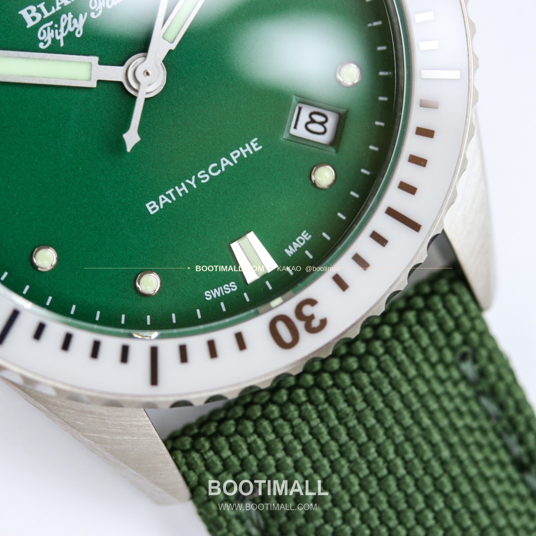 블랑팡 피프티패덤즈 바티스카프 세라믹 오토매틱 Blancpain Fifty Fathoms Bathyscaphe Ceramic Automatic 5100-1130 38mm 5