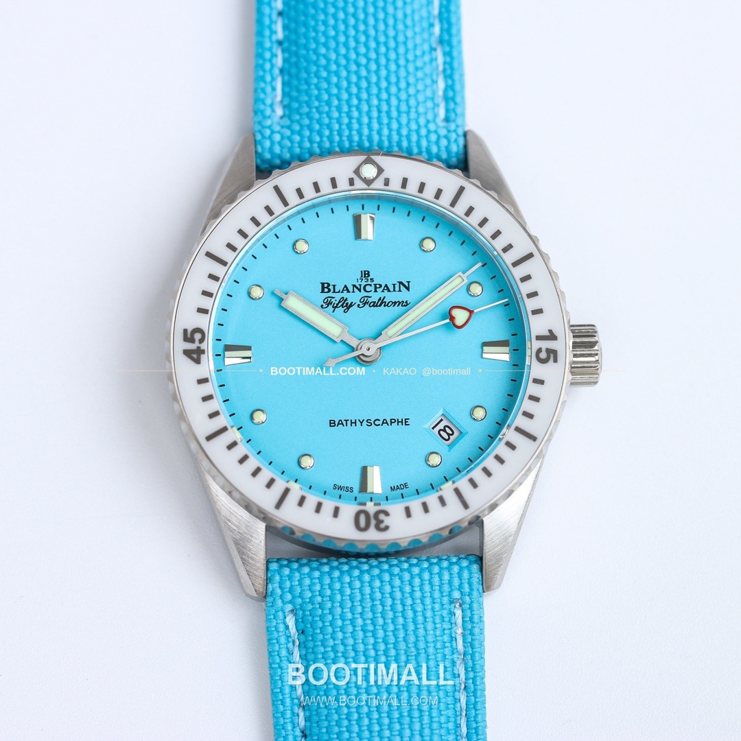 블랑팡 피프티패덤즈 바티스카프 세라믹 오토매틱 Blancpain Fifty Fathoms Bathyscaphe Ceramic Automatic 5100-1130 38mm 2
