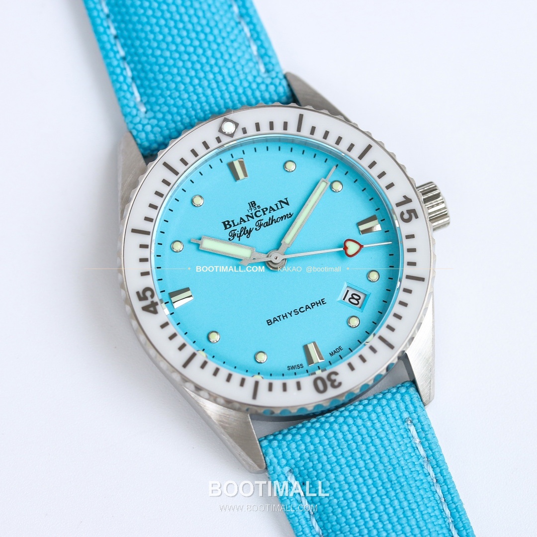 블랑팡 피프티패덤즈 바티스카프 세라믹 오토매틱 Blancpain Fifty Fathoms Bathyscaphe Ceramic Automatic 5100-1130 38mm 4