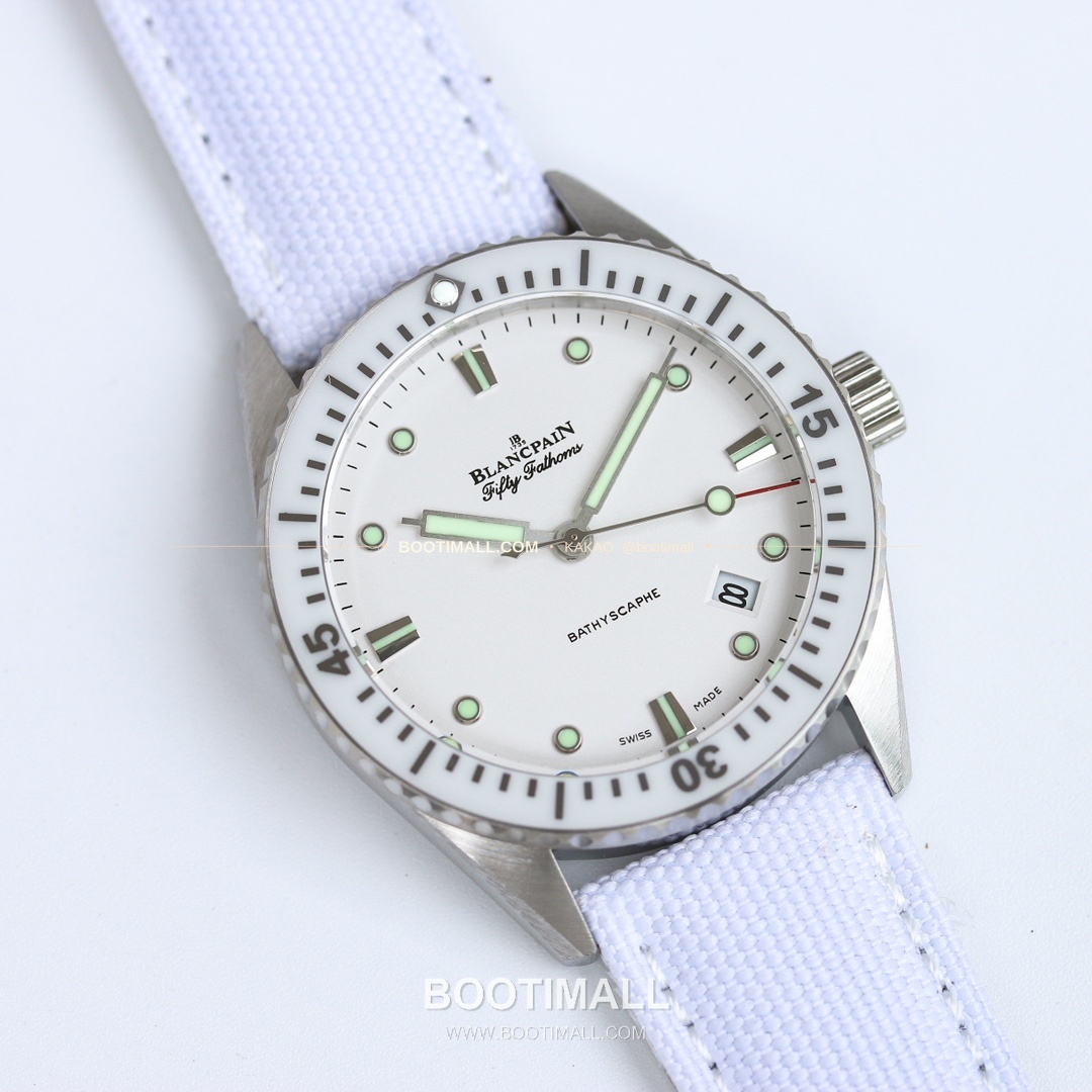 블랑팡 피프티패덤즈 바티스카프 세라믹 오토매틱 Blancpain Fifty Fathoms Bathyscaphe Ceramic Automatic 5100-1130 38mm 2