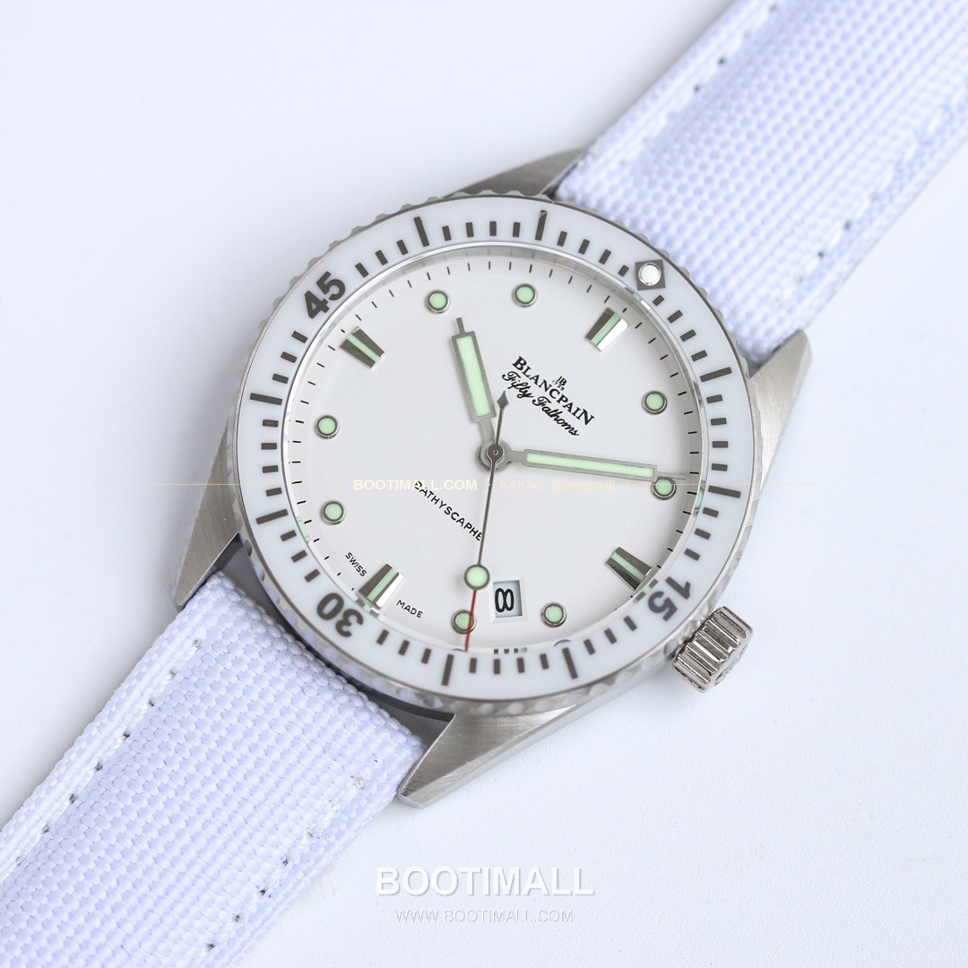 블랑팡 피프티패덤즈 바티스카프 세라믹 오토매틱 Blancpain Fifty Fathoms Bathyscaphe Ceramic Automatic 5100-1130 38mm 4