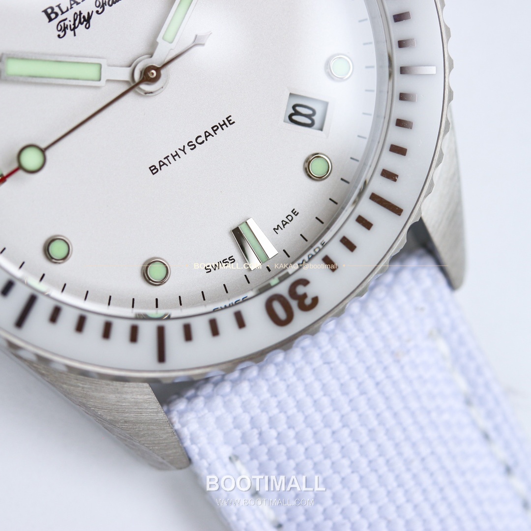 블랑팡 피프티패덤즈 바티스카프 세라믹 오토매틱 Blancpain Fifty Fathoms Bathyscaphe Ceramic Automatic 5100-1130 38mm 6