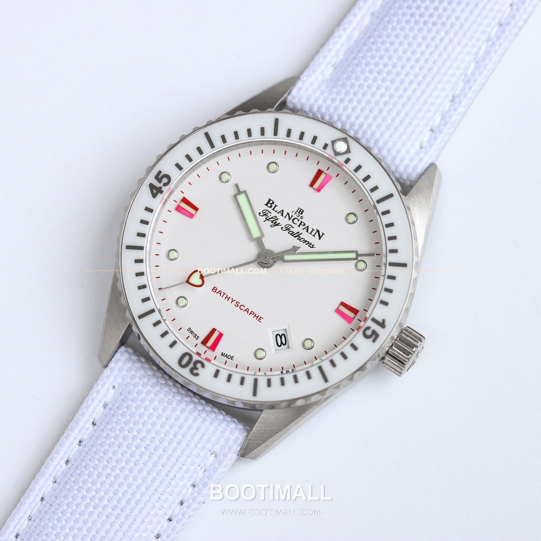 블랑팡 피프티패덤즈 바티스카프 세라믹 오토매틱 Blancpain Fifty Fathoms Bathyscaphe Ceramic Automatic 5100-1130 38mm 4