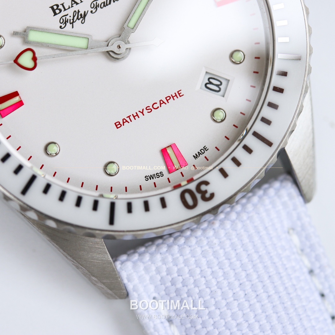 블랑팡 피프티패덤즈 바티스카프 세라믹 오토매틱 Blancpain Fifty Fathoms Bathyscaphe Ceramic Automatic 5100-1130 38mm 6