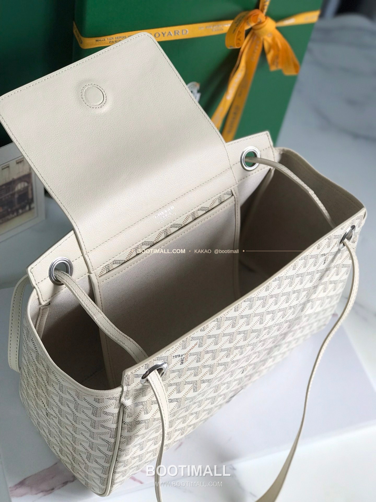 고야드 루엣 캔버스 멀티웨이 샌드 숄더백 Goyard Rouette Canvas Multiway Sand Shoulder Bag 120181 30cm 12