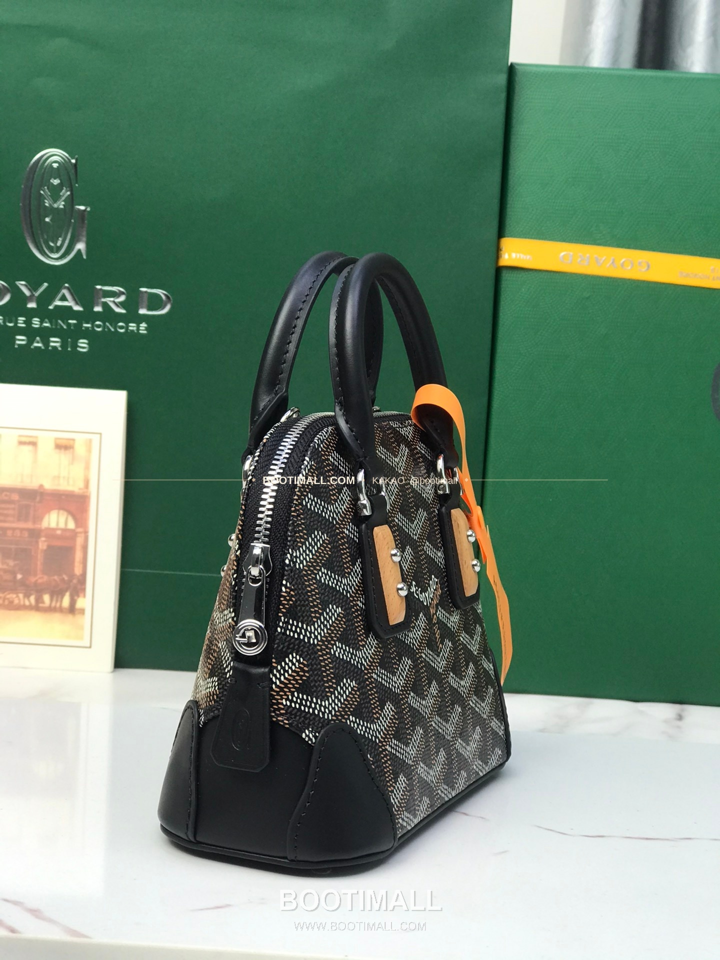 고야드 방돔 나노 캔버스 쉘 토트백 Goyard Vendome Nano Canvas Shell Tote Bag 020256 16cm 4
