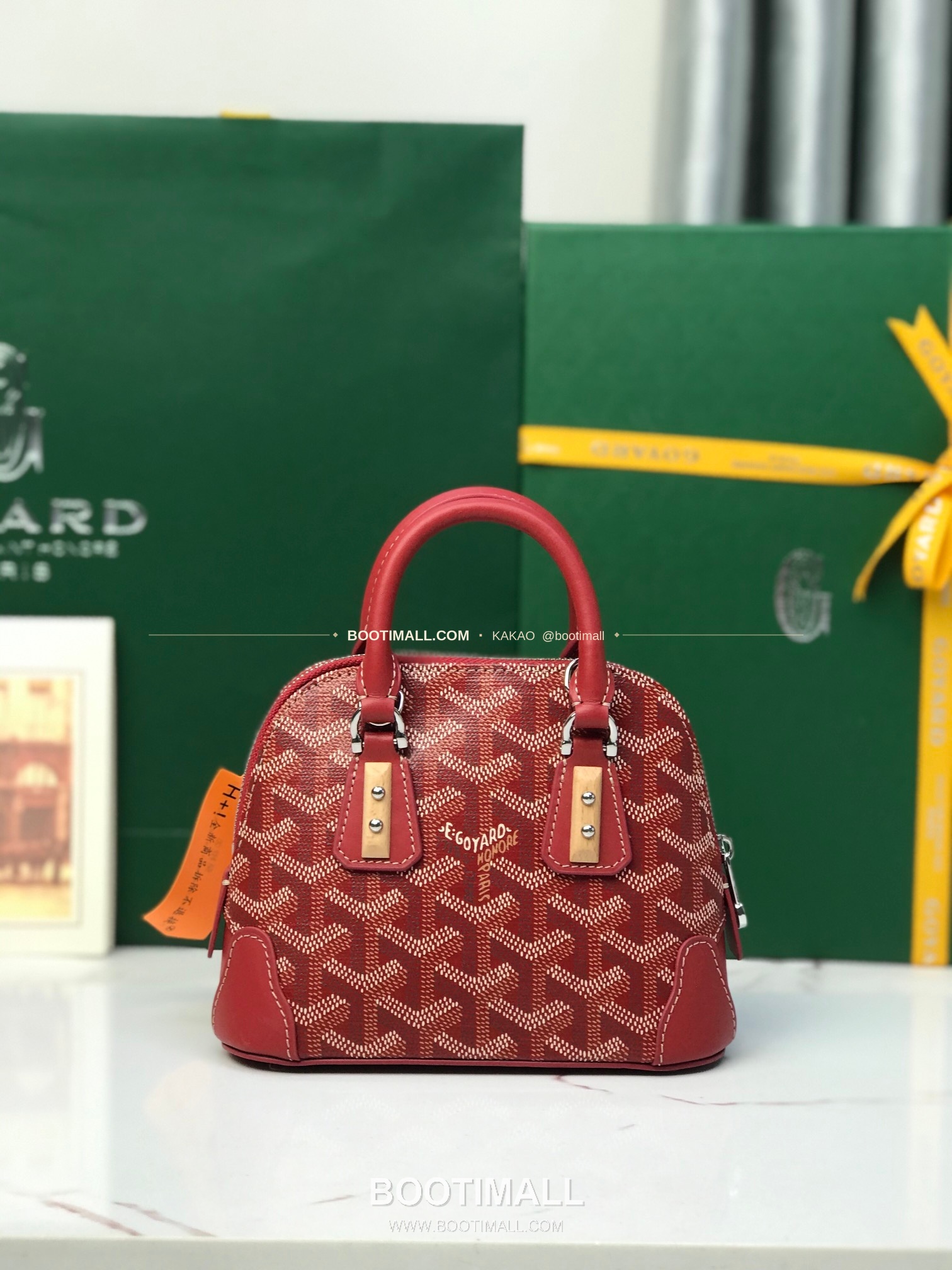 고야드 방돔 나노 캔버스 쉘 토트백 Goyard Vendome Nano Canvas Shell Tote Bag 020256 16cm 3