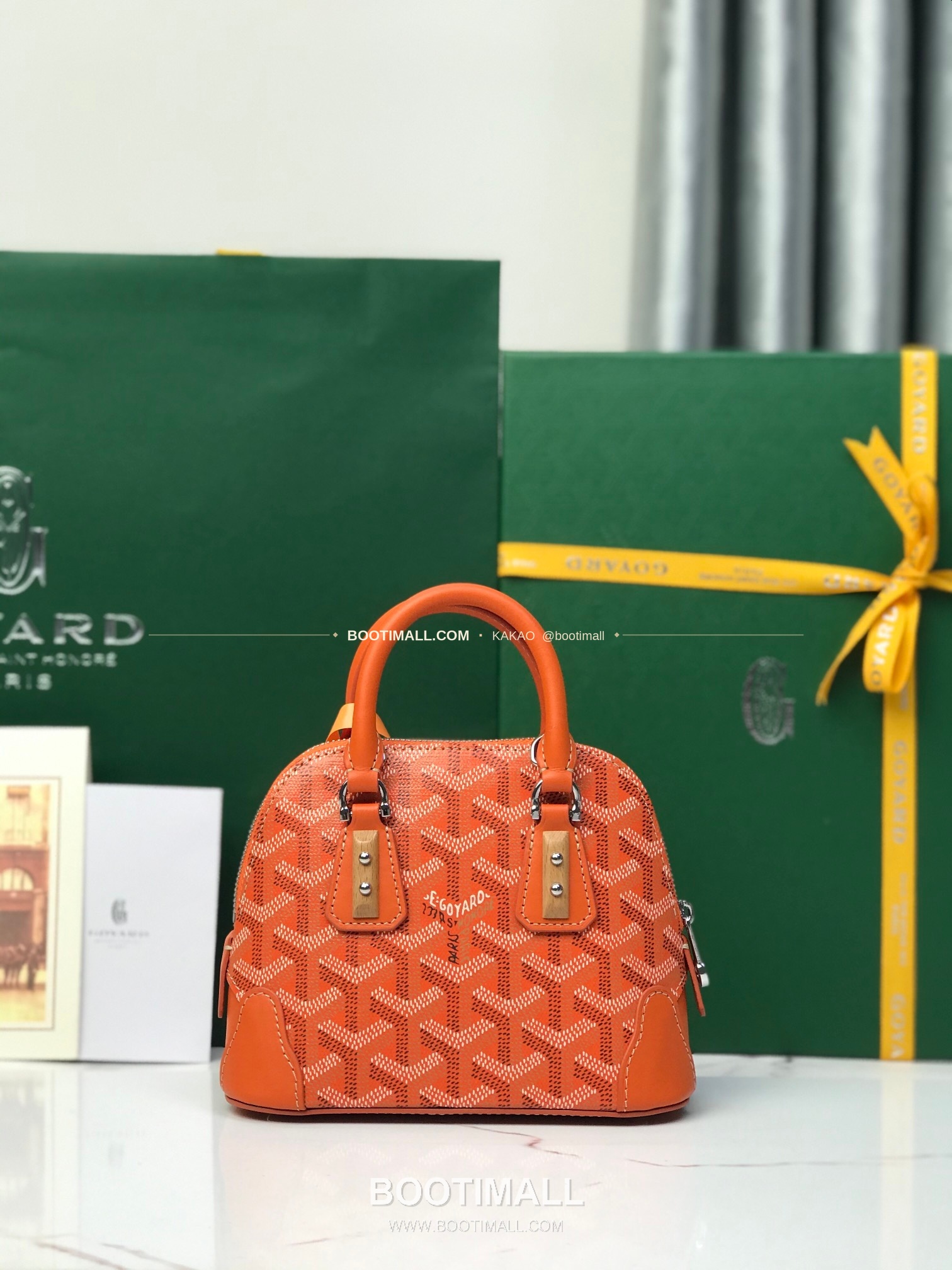 고야드 방돔 나노 캔버스 쉘 토트백 Goyard Vendome Nano Canvas Shell Tote Bag 020256 16cm 3