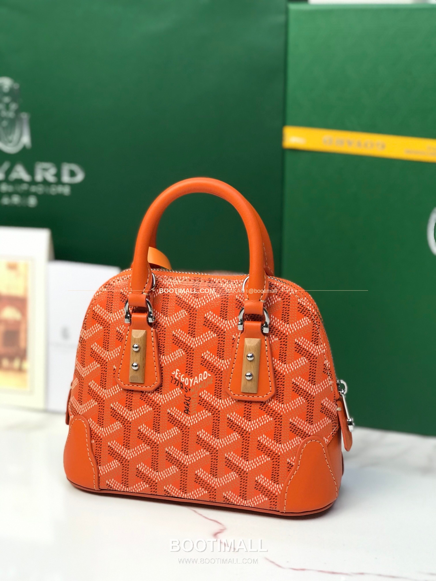 고야드 방돔 나노 캔버스 쉘 토트백 Goyard Vendome Nano Canvas Shell Tote Bag 020256 16cm 4