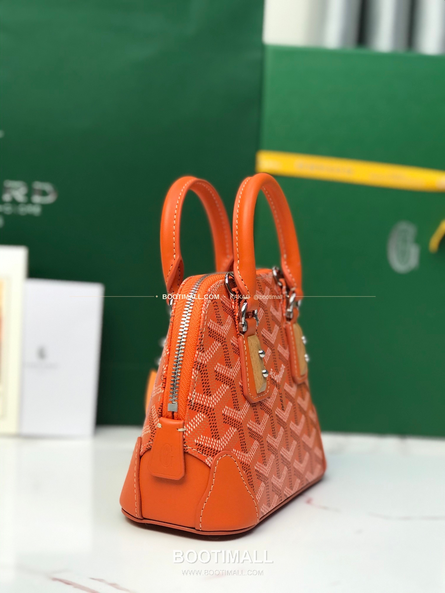 고야드 방돔 나노 캔버스 쉘 토트백 Goyard Vendome Nano Canvas Shell Tote Bag 020256 16cm 6