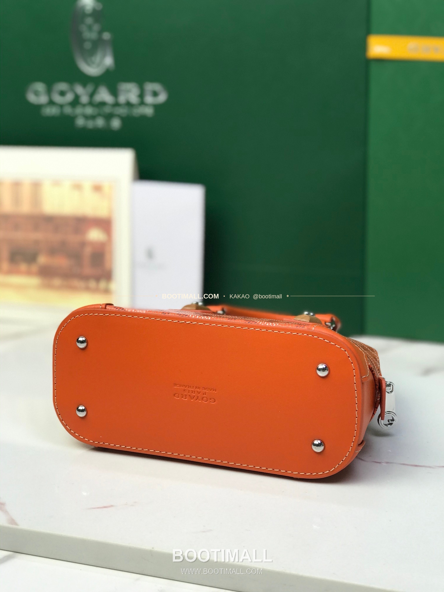 고야드 방돔 나노 캔버스 쉘 토트백 Goyard Vendome Nano Canvas Shell Tote Bag 020256 16cm 7