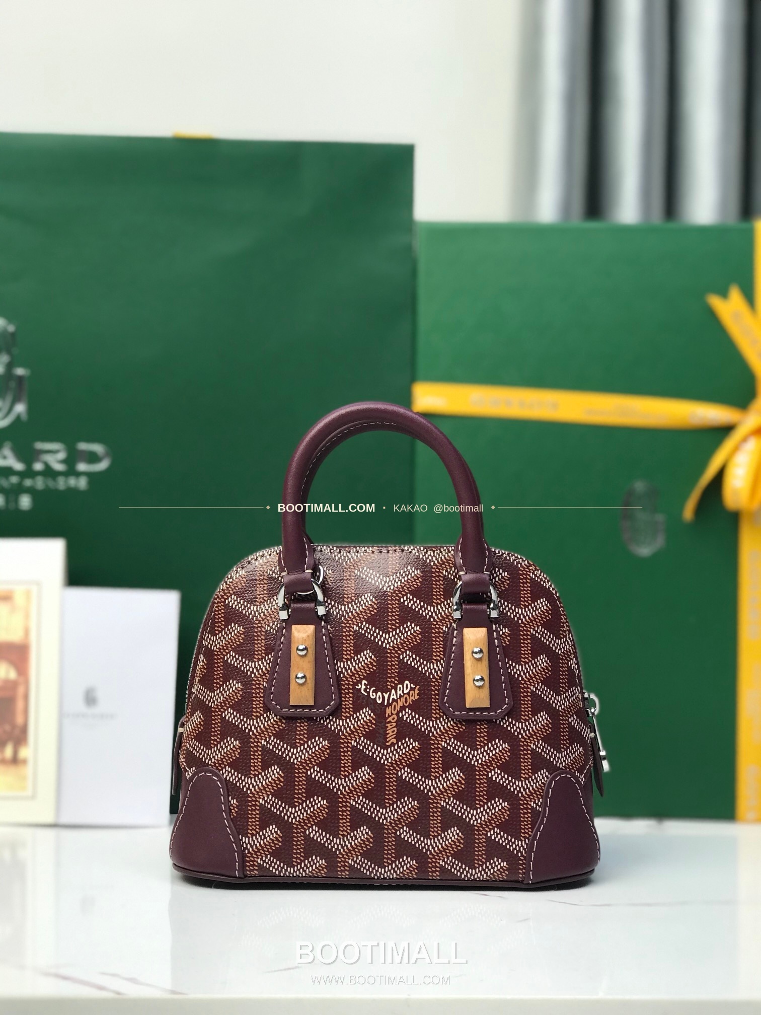 고야드 방돔 나노 캔버스 쉘 토트백 Goyard Vendome Nano Canvas Shell Tote Bag 020256 16cm 3