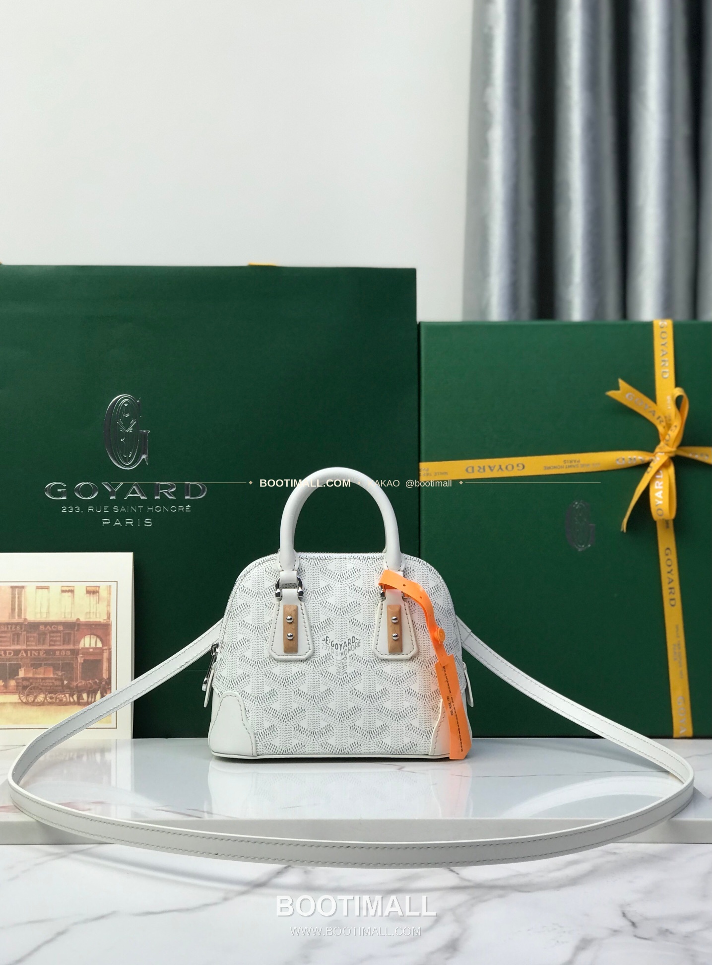 고야드 방돔 나노 캔버스 쉘 토트백 Goyard Vendome Nano Canvas Shell Tote Bag 020256 16cm 1