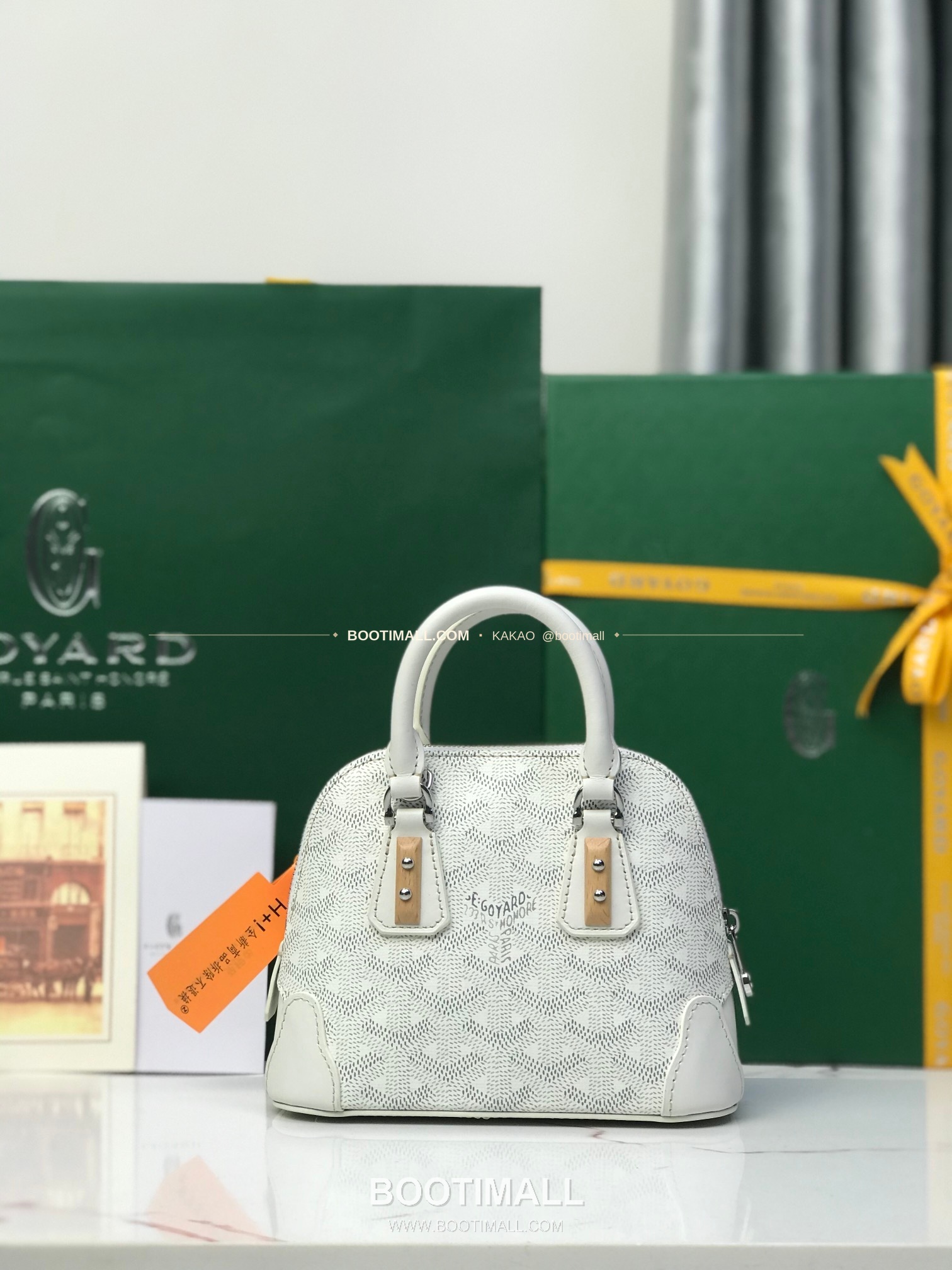 고야드 방돔 나노 캔버스 쉘 토트백 Goyard Vendome Nano Canvas Shell Tote Bag 020256 16cm 3