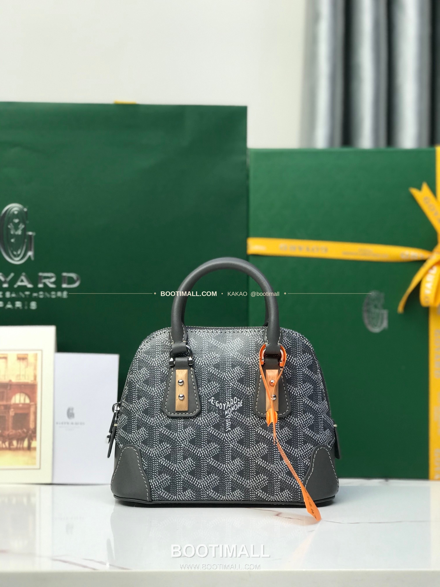 고야드 방돔 나노 캔버스 쉘 토트백 Goyard Vendome Nano Canvas Shell Tote Bag 020256 16cm 2