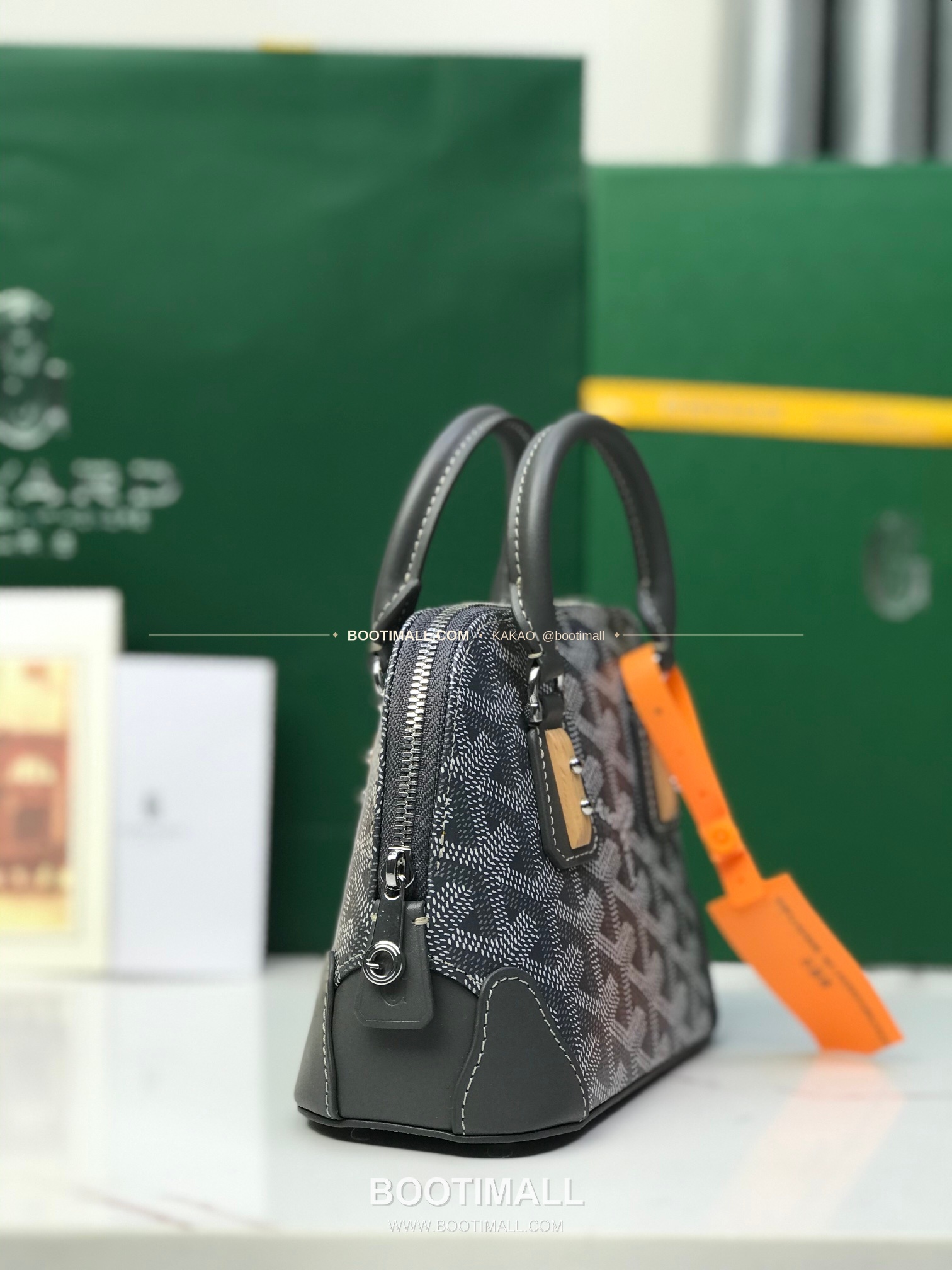 고야드 방돔 나노 캔버스 쉘 토트백 Goyard Vendome Nano Canvas Shell Tote Bag 020256 16cm 3