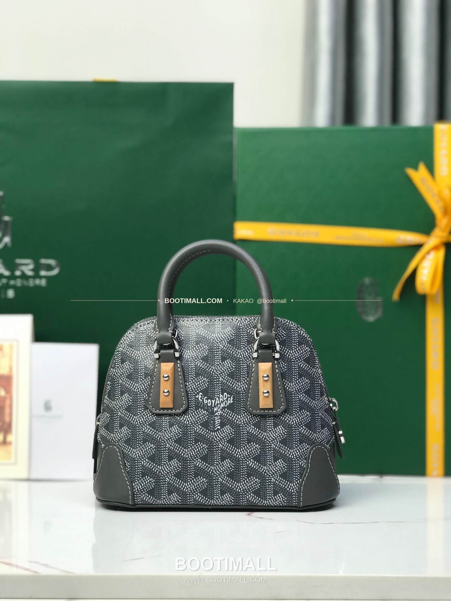 고야드 방돔 나노 캔버스 쉘 토트백 Goyard Vendome Nano Canvas Shell Tote Bag 020256 16cm 4