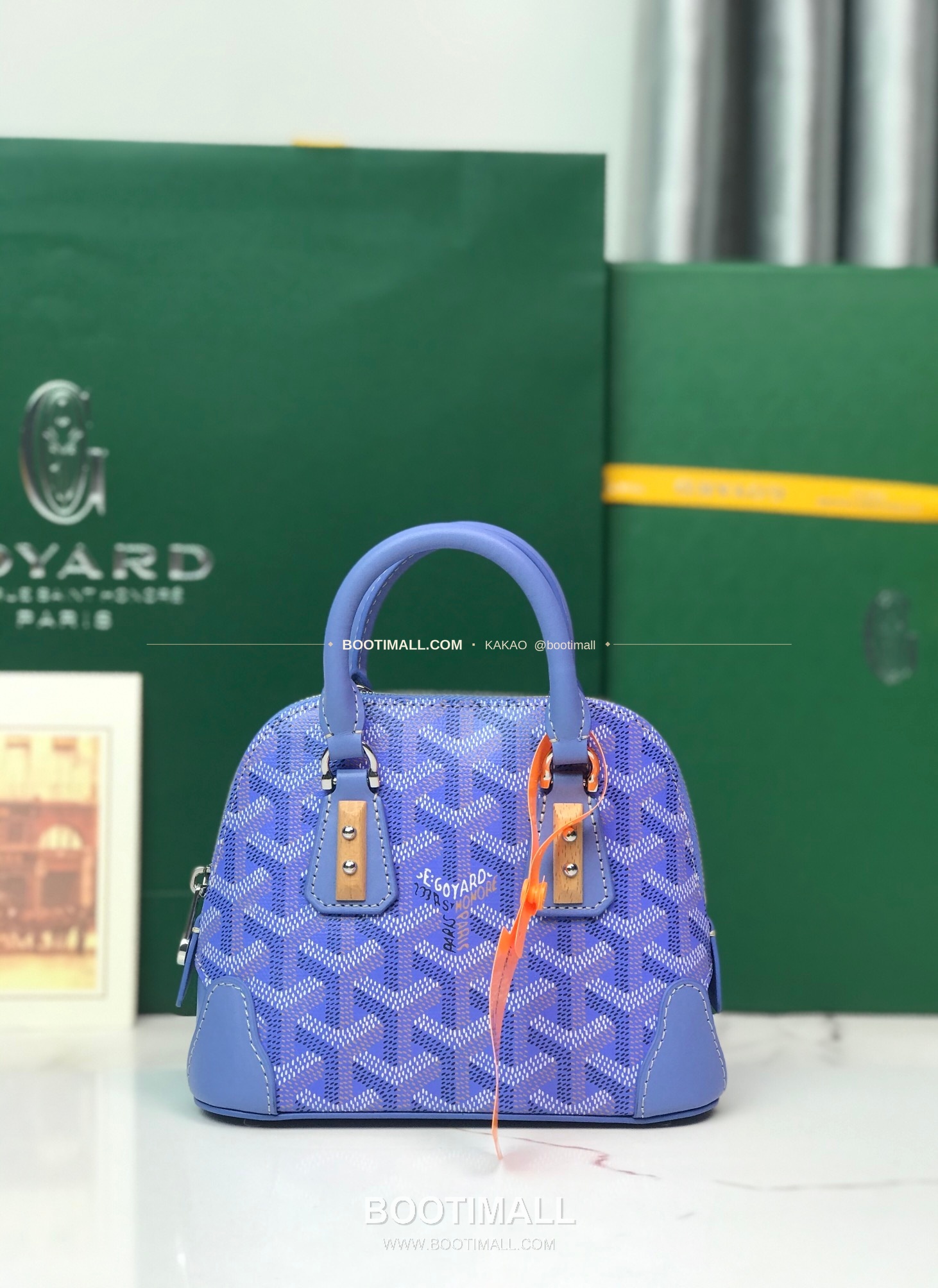 고야드 방돔 나노 캔버스 쉘 토트백 Goyard Vendome Nano Canvas Shell Tote Bag 020256 16cm 2