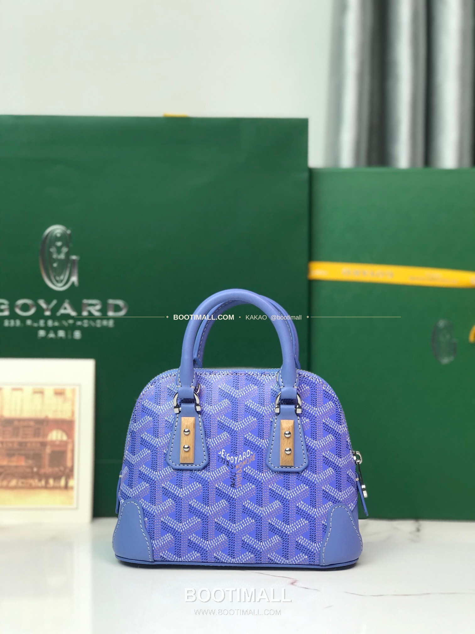 고야드 방돔 나노 캔버스 쉘 토트백 Goyard Vendome Nano Canvas Shell Tote Bag 020256 16cm 3