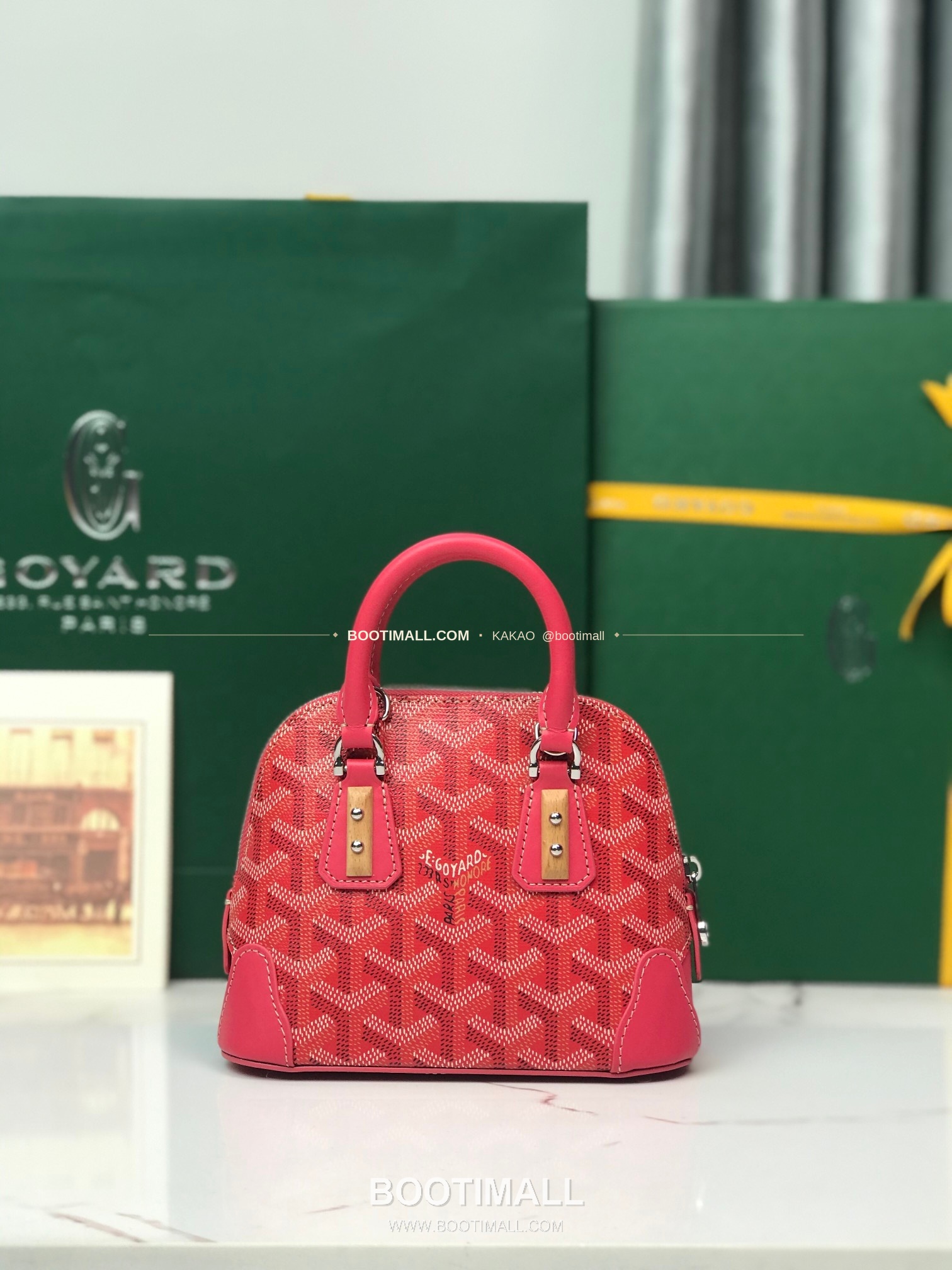 고야드 방돔 나노 캔버스 쉘 토트백 Goyard Vendome Nano Canvas Shell Tote Bag 020256 16cm 3