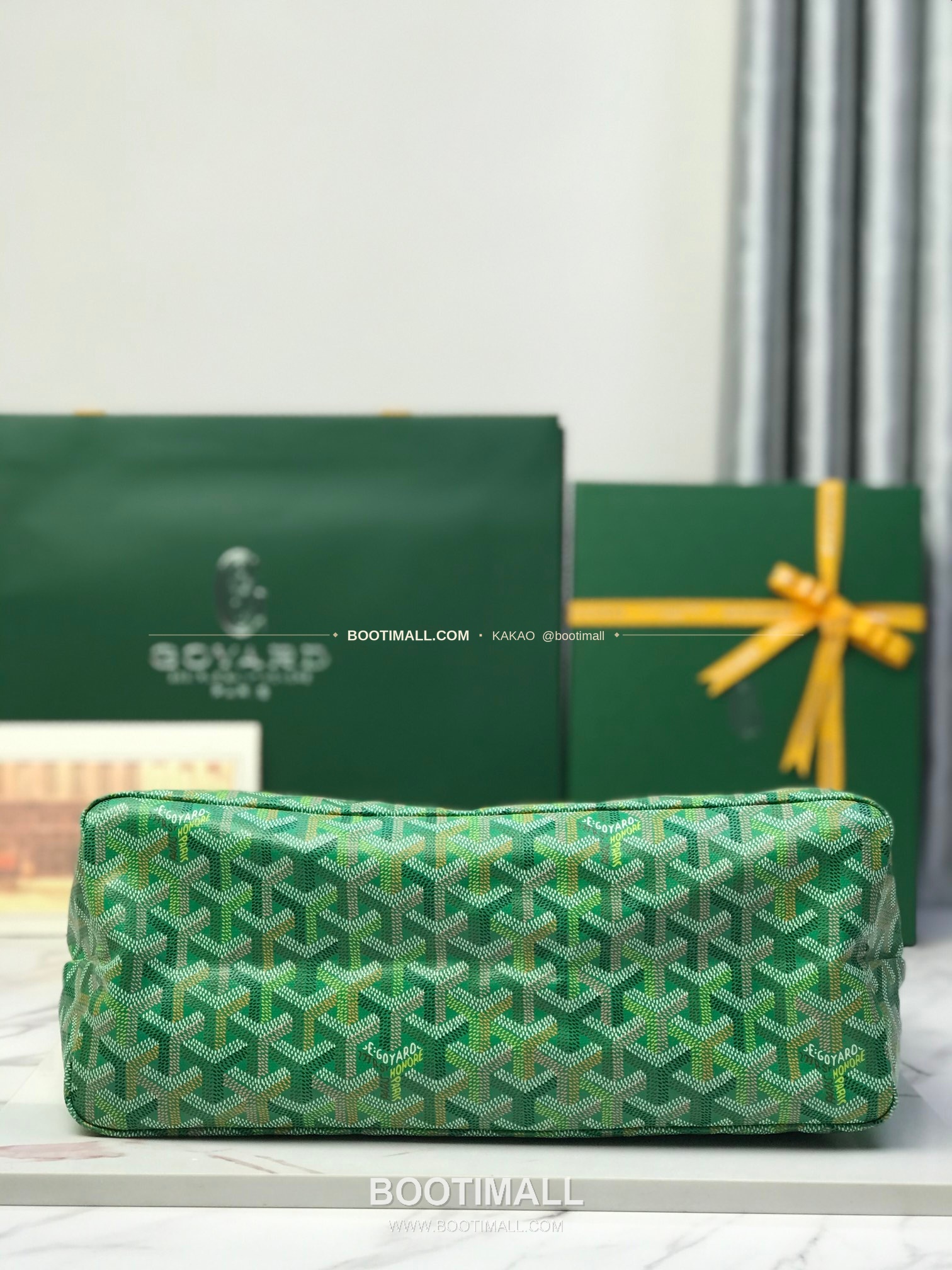 고야드 호보 보헴 고야르딘 캔버스 멀티컬러 숄더백 Goyard Hobo Boheme Goyardine Canvas Multicolor Shoulder Bag 020223 43cm 4