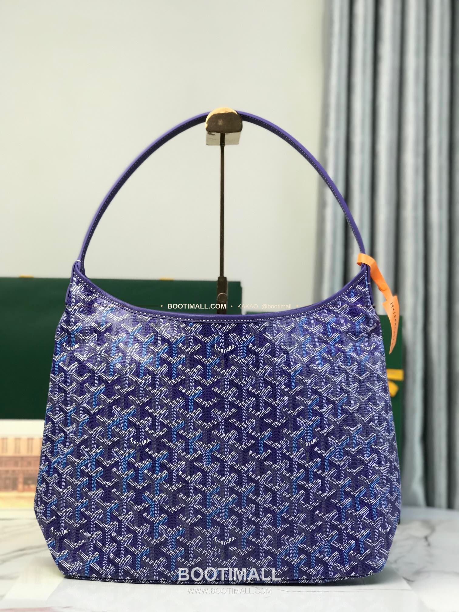 고야드 호보 보헴 고야르딘 캔버스 멀티컬러 숄더백 Goyard Hobo Boheme Goyardine Canvas Multicolor Shoulder Bag 020223 43cm 2