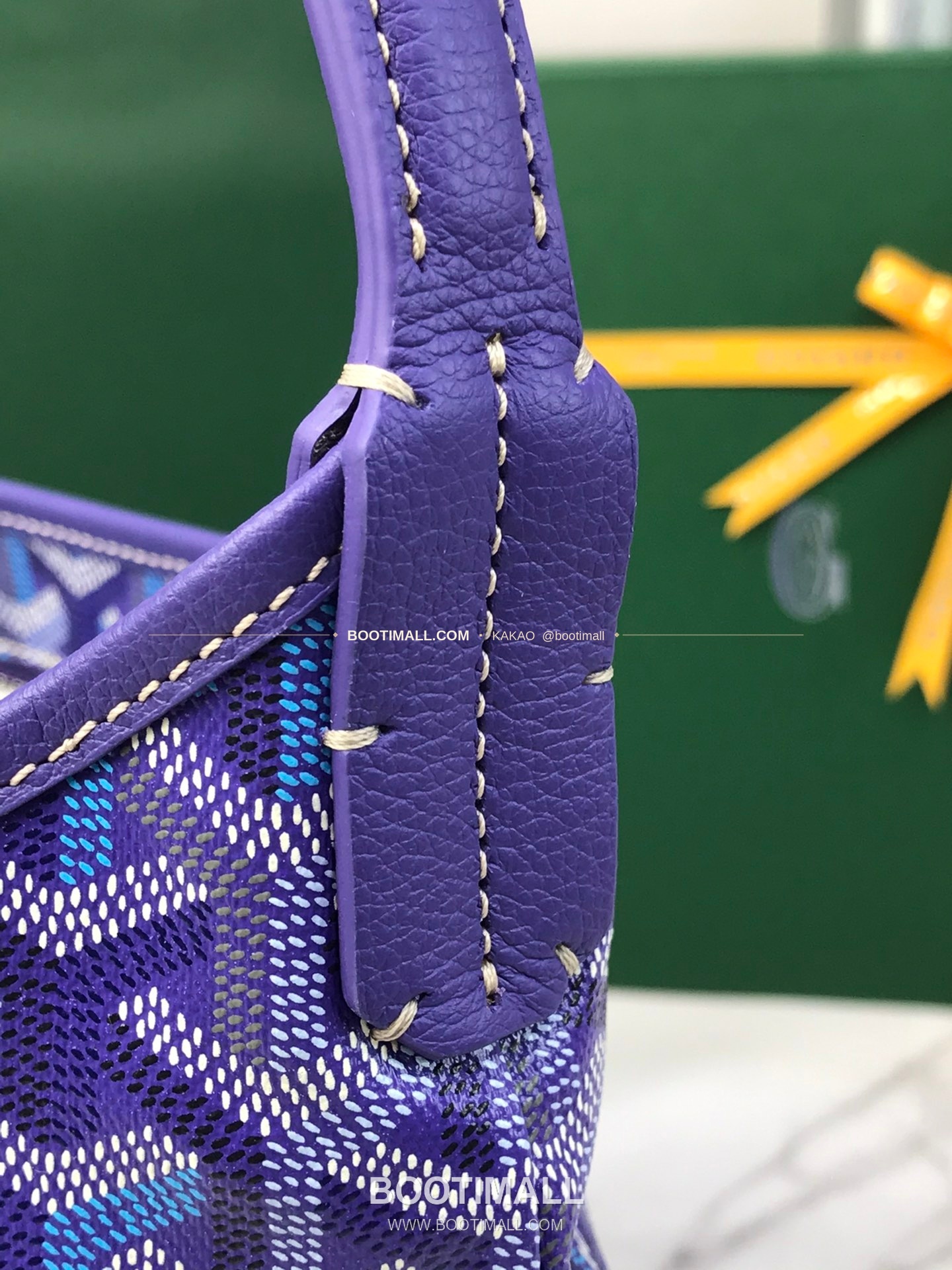 고야드 호보 보헴 고야르딘 캔버스 멀티컬러 숄더백 Goyard Hobo Boheme Goyardine Canvas Multicolor Shoulder Bag 020223 43cm 5