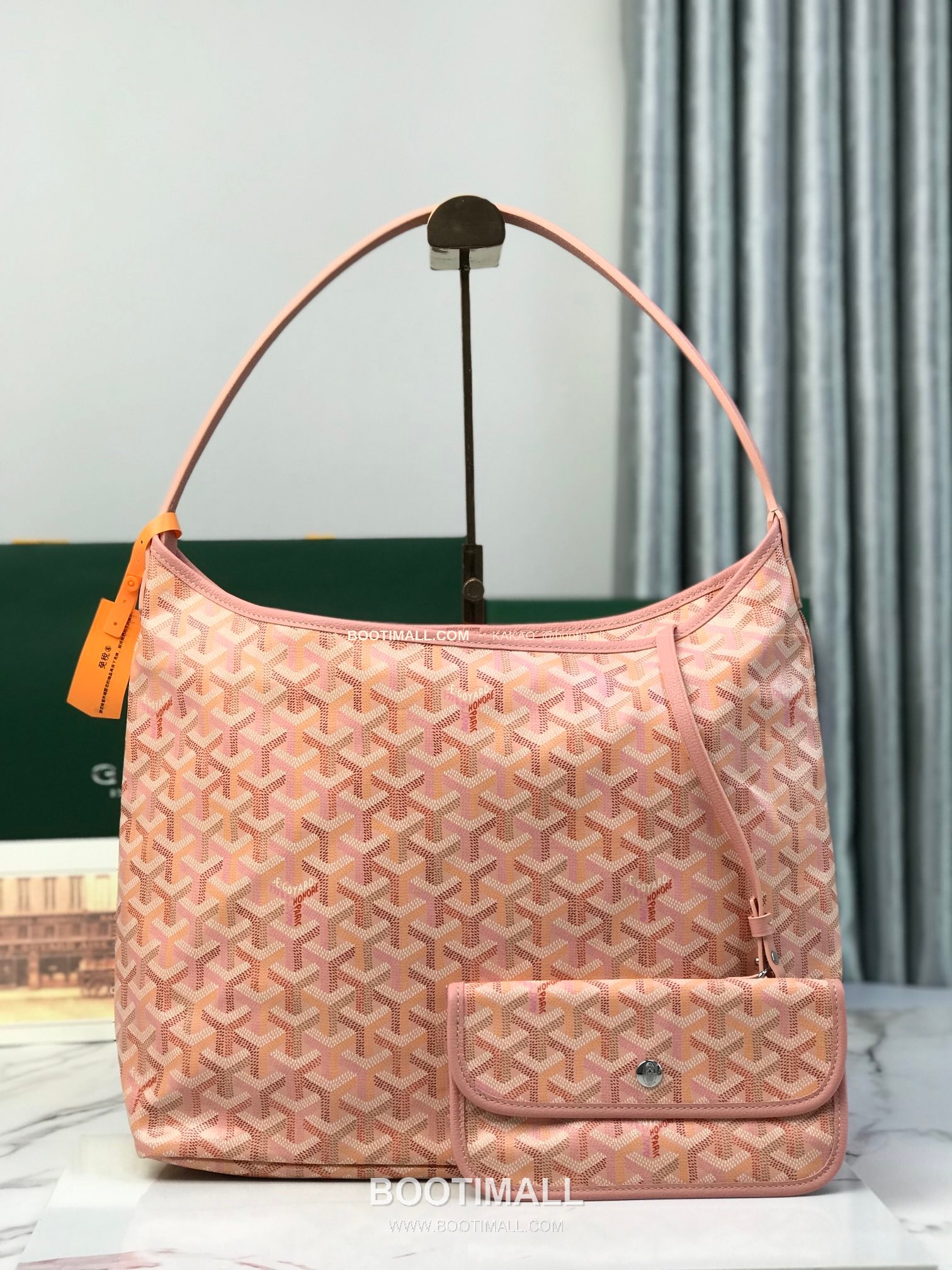 고야드 호보 보헴 고야르딘 캔버스 멀티컬러 숄더백 Goyard Hobo Boheme Goyardine Canvas Multicolor Shoulder Bag 020223 43cm 2