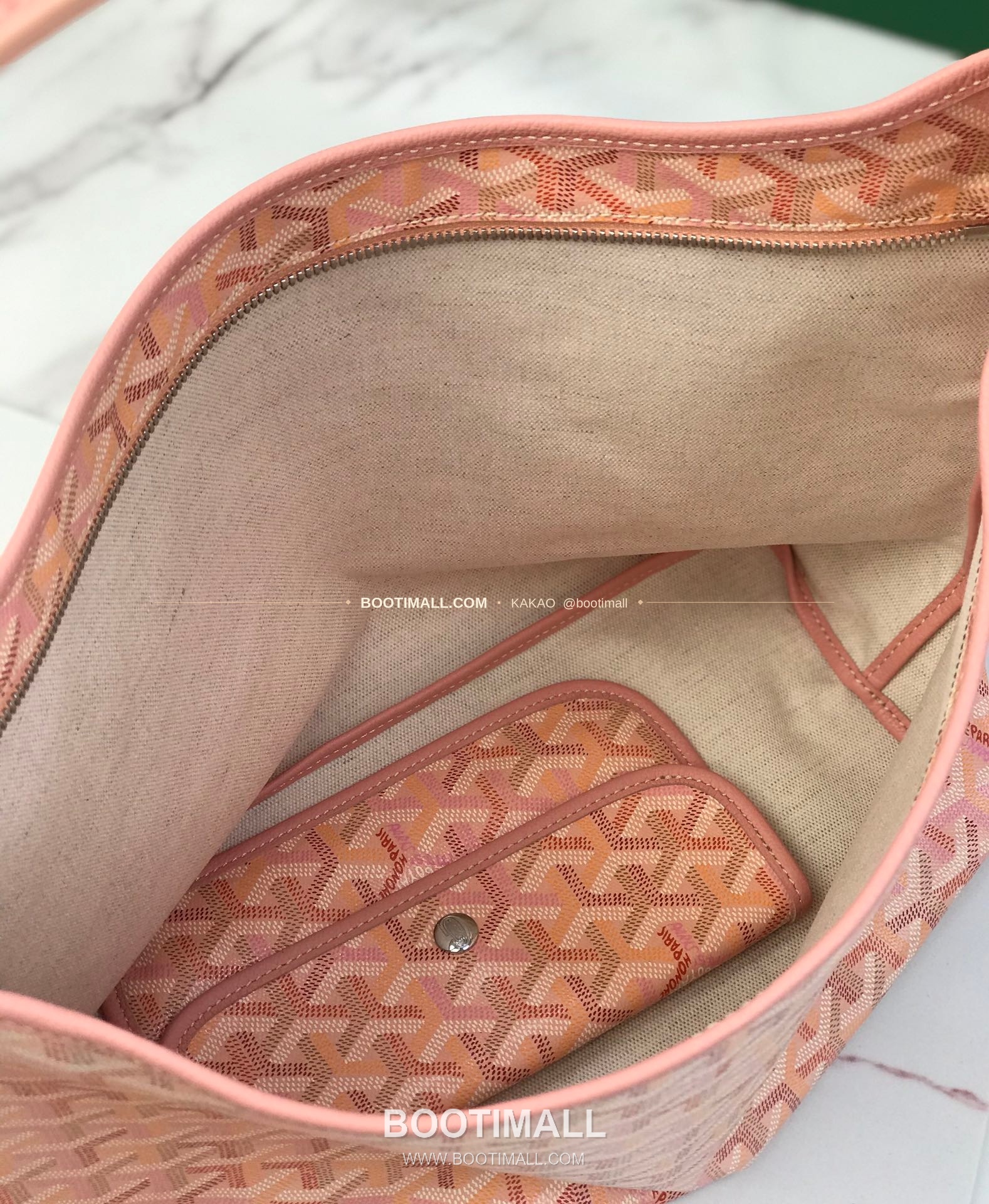 고야드 호보 보헴 고야르딘 캔버스 멀티컬러 숄더백 Goyard Hobo Boheme Goyardine Canvas Multicolor Shoulder Bag 020223 43cm 5