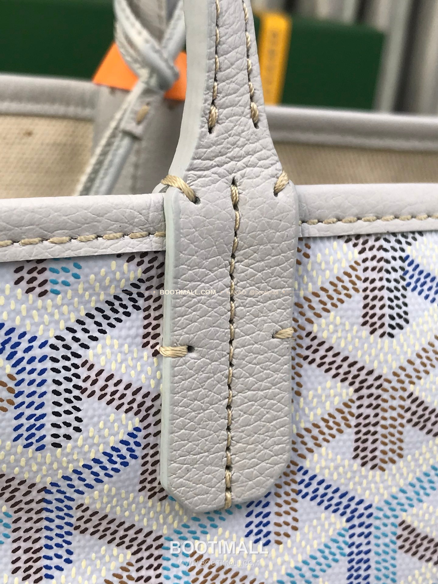 고야드 생루이 GM 고야르딘 캔버스 멀티컬러 토트백 Goyard Saint Louis GM Goyardine Canvas Multicolor Tote Bag 020144 40cm 3