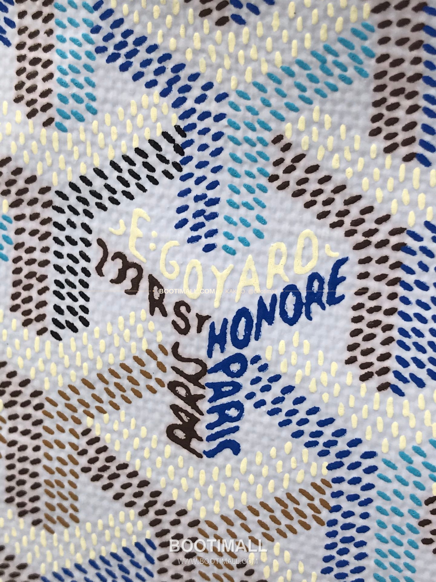 고야드 생루이 GM 고야르딘 캔버스 멀티컬러 토트백 Goyard Saint Louis GM Goyardine Canvas Multicolor Tote Bag 020144 40cm 4