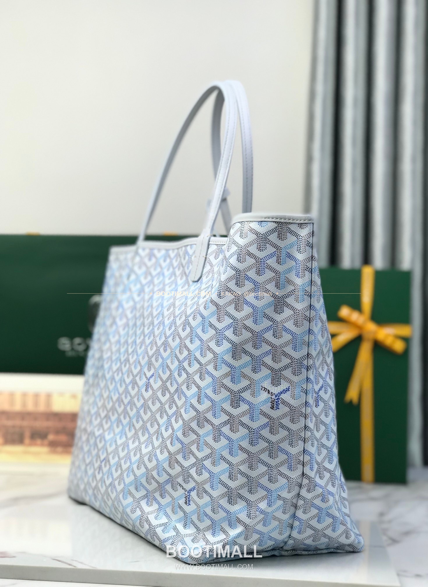 고야드 생루이 GM 고야르딘 캔버스 멀티컬러 토트백 Goyard Saint Louis GM Goyardine Canvas Multicolor Tote Bag 020144 40cm 5