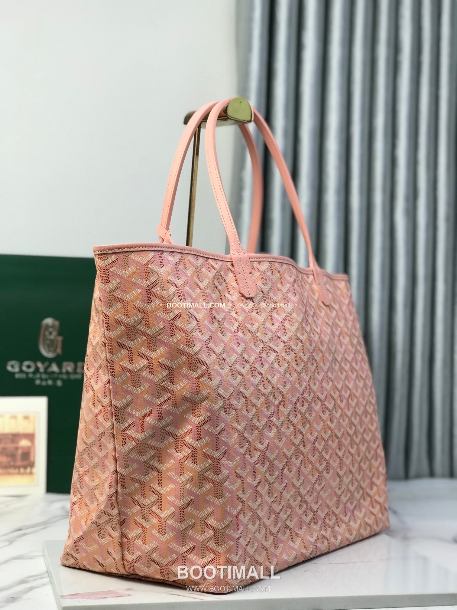 고야드 생루이 GM 고야르딘 캔버스 멀티컬러 토트백 Goyard Saint Louis GM Goyardine Canvas Multicolor Tote Bag 020144 40cm 3