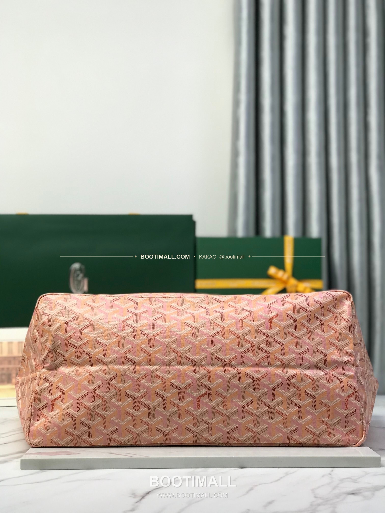 고야드 생루이 GM 고야르딘 캔버스 멀티컬러 토트백 Goyard Saint Louis GM Goyardine Canvas Multicolor Tote Bag 020144 40cm 4