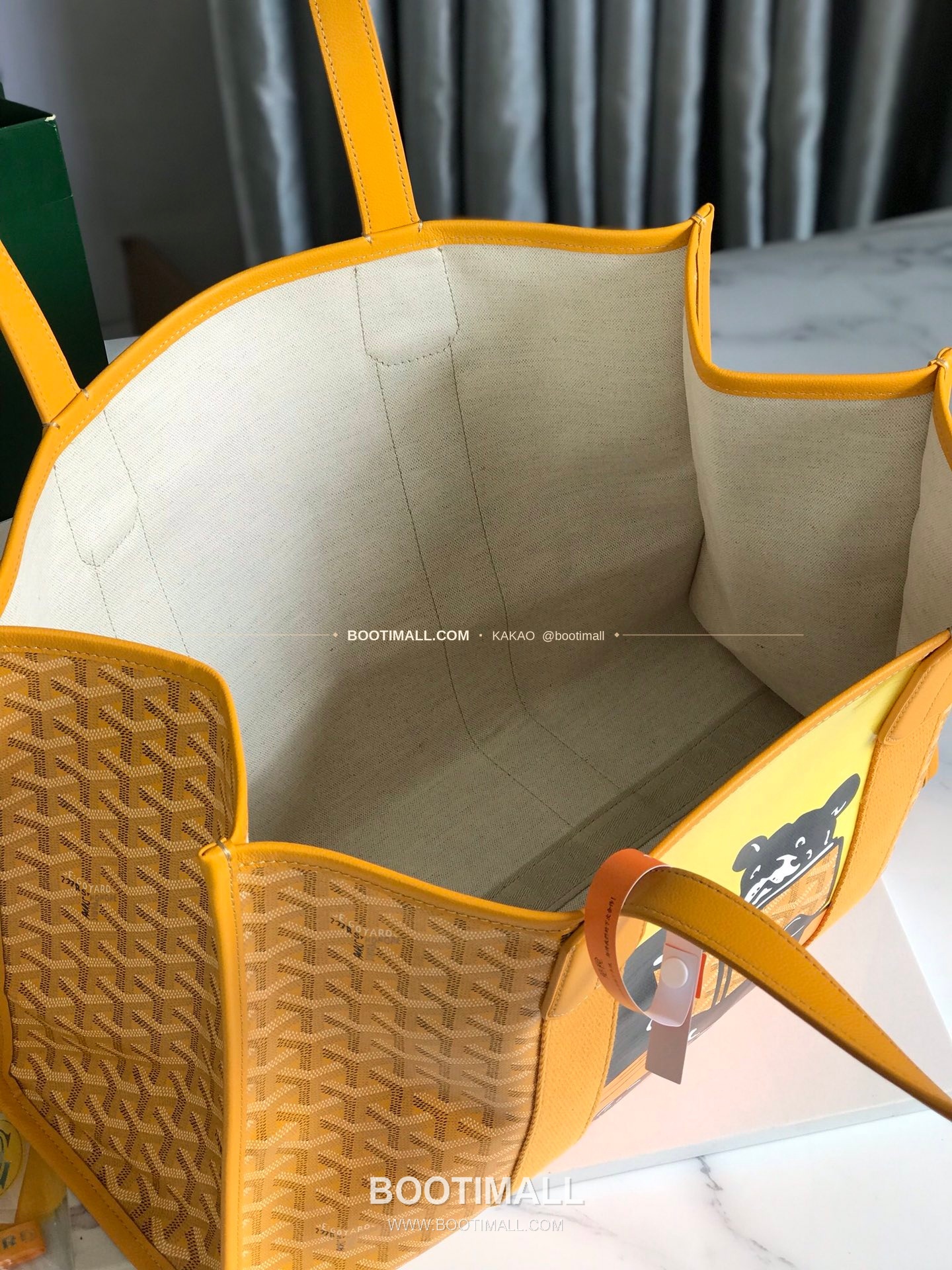 고야드 빌레트 고야르딘 불독 그래픽 토트백 Goyard Villette Goyardine Bulldog Graphic Tote Bag 020220 45.5cm 8