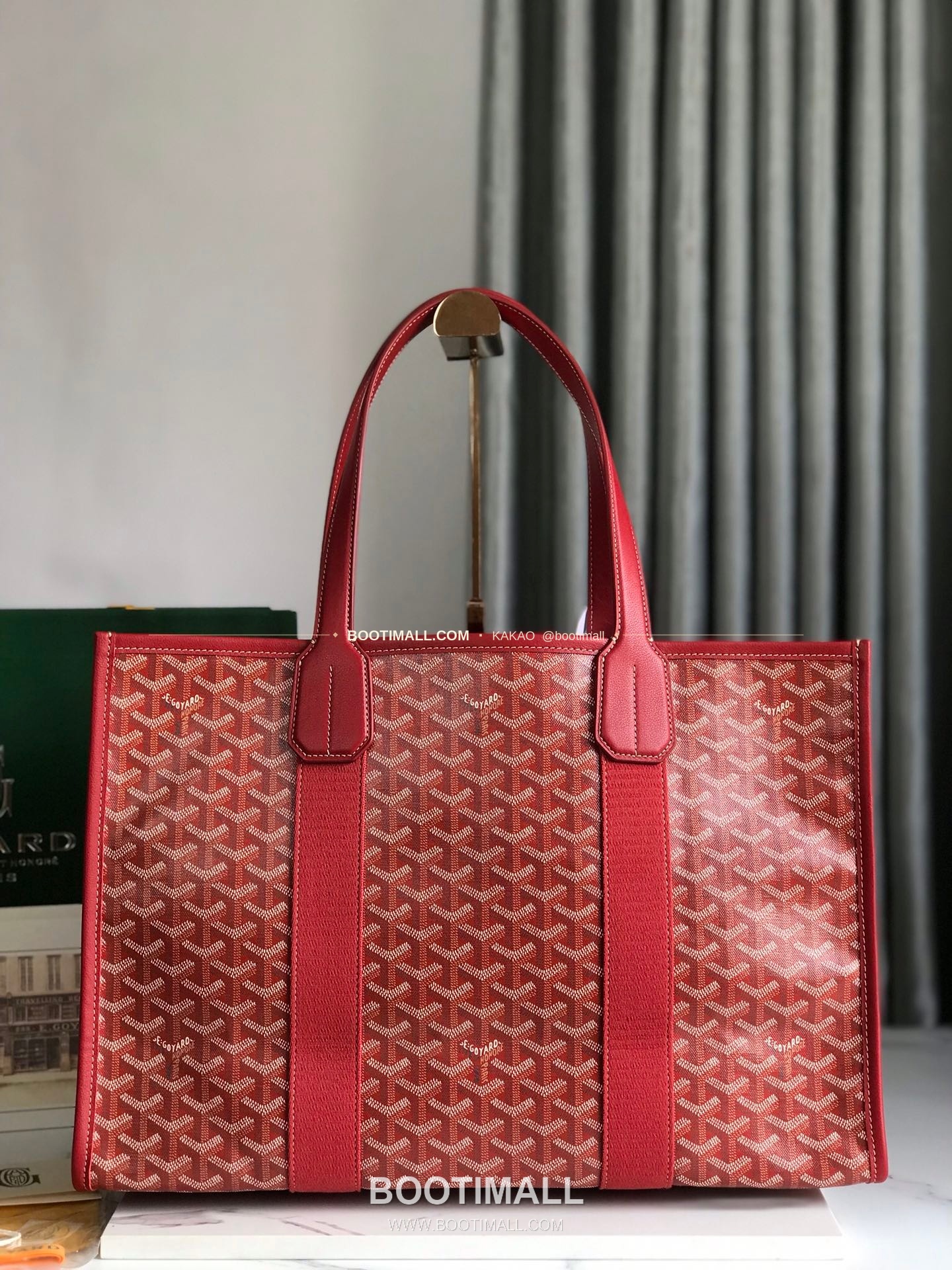 고야드 빌레트 고야르딘 불독 그래픽 토트백 Goyard Villette Goyardine Bulldog Graphic Tote Bag 020220 45.5cm 6