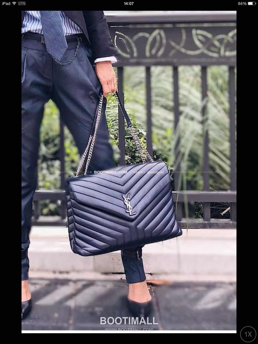 생로랑 루루 카프스킨 Y퀼팅 플랩 체인 숄더백 Saint Laurent Loulou Calfskin Y Quilted Flap Chain Shoulder Bag 457014 38cm 5