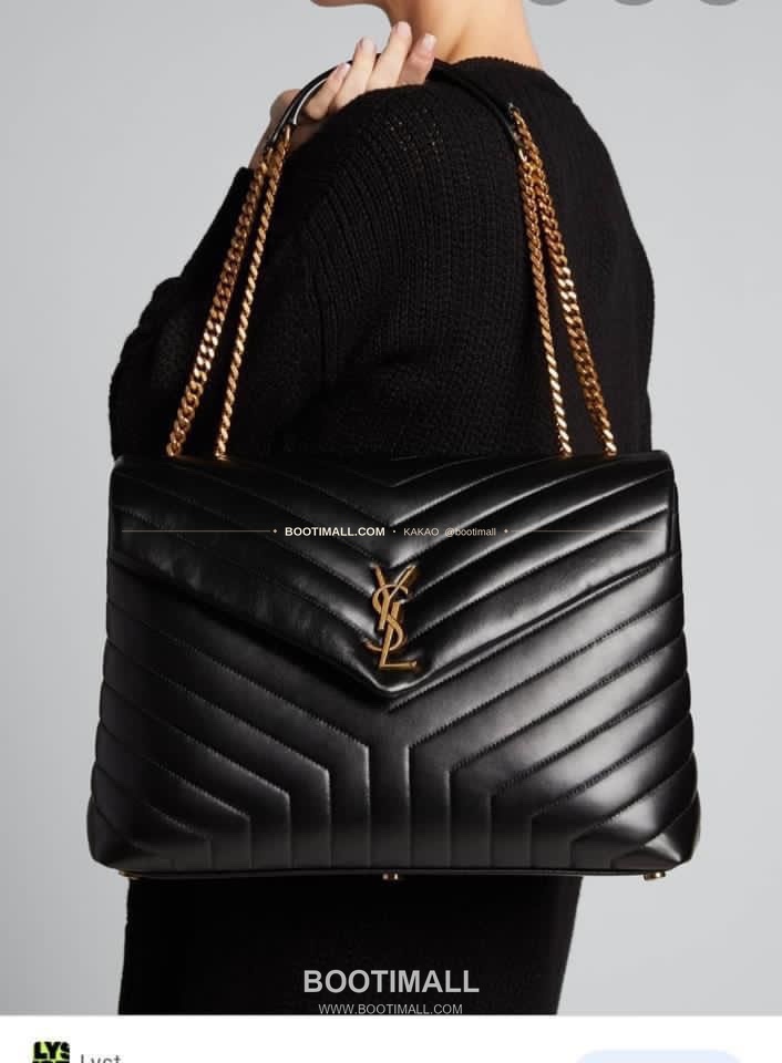생로랑 루루 카프스킨 Y퀼팅 플랩 체인 숄더백 Saint Laurent Loulou Calfskin Y Quilted Flap Chain Shoulder Bag 457014 38cm 8